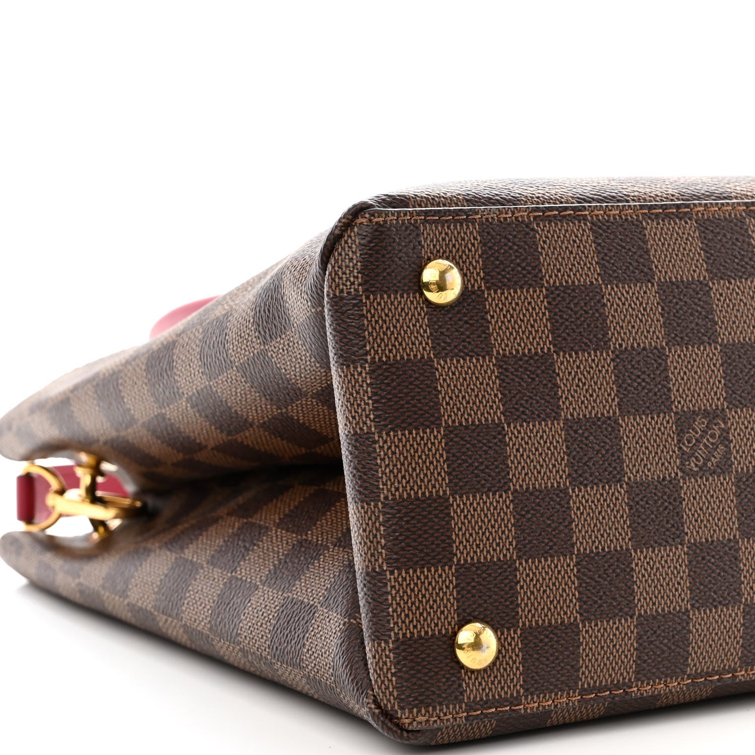 Louis Vuitton Damier Ebene LV Riverside Lie De Vin 9 of 12