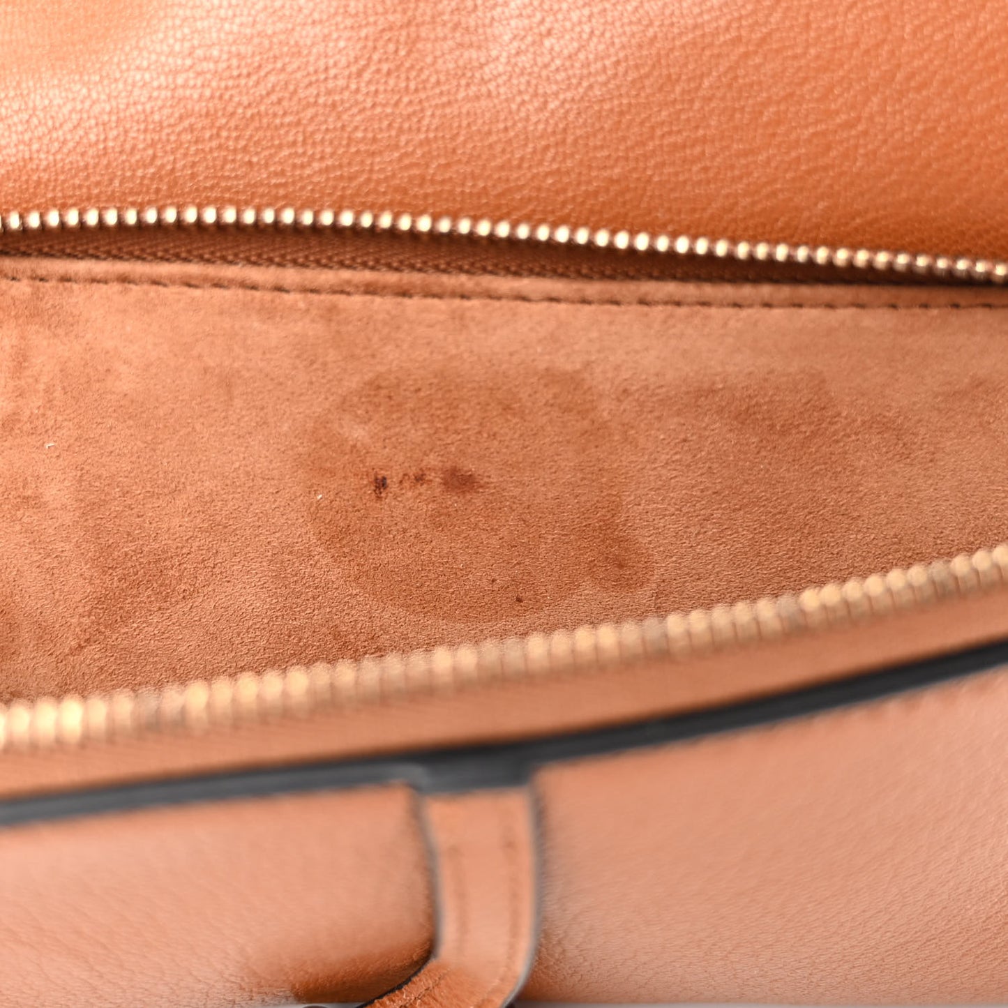 Goatskin Double Saddle Pouch Tan