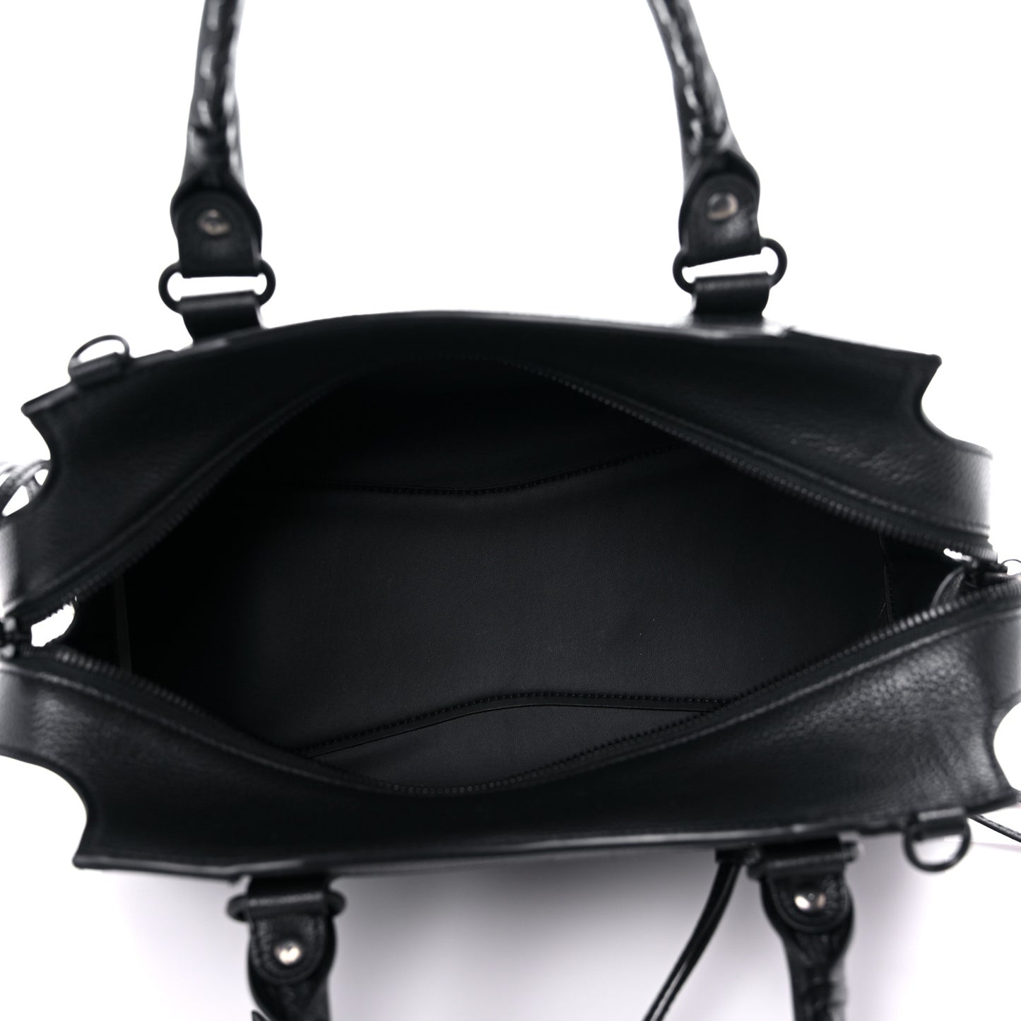 Grained Calfskin Neo Classic Black Hardware S City Black