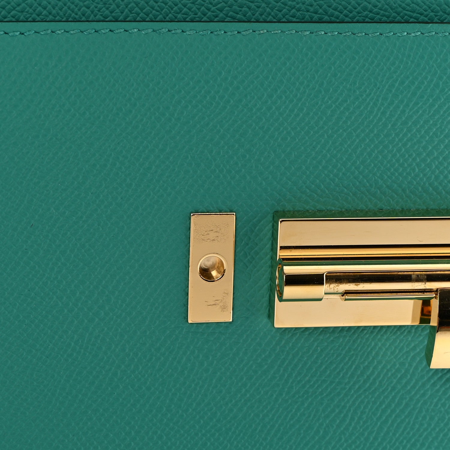 Hermes Epsom Verrou 21 Vert Verone 14 of 17
