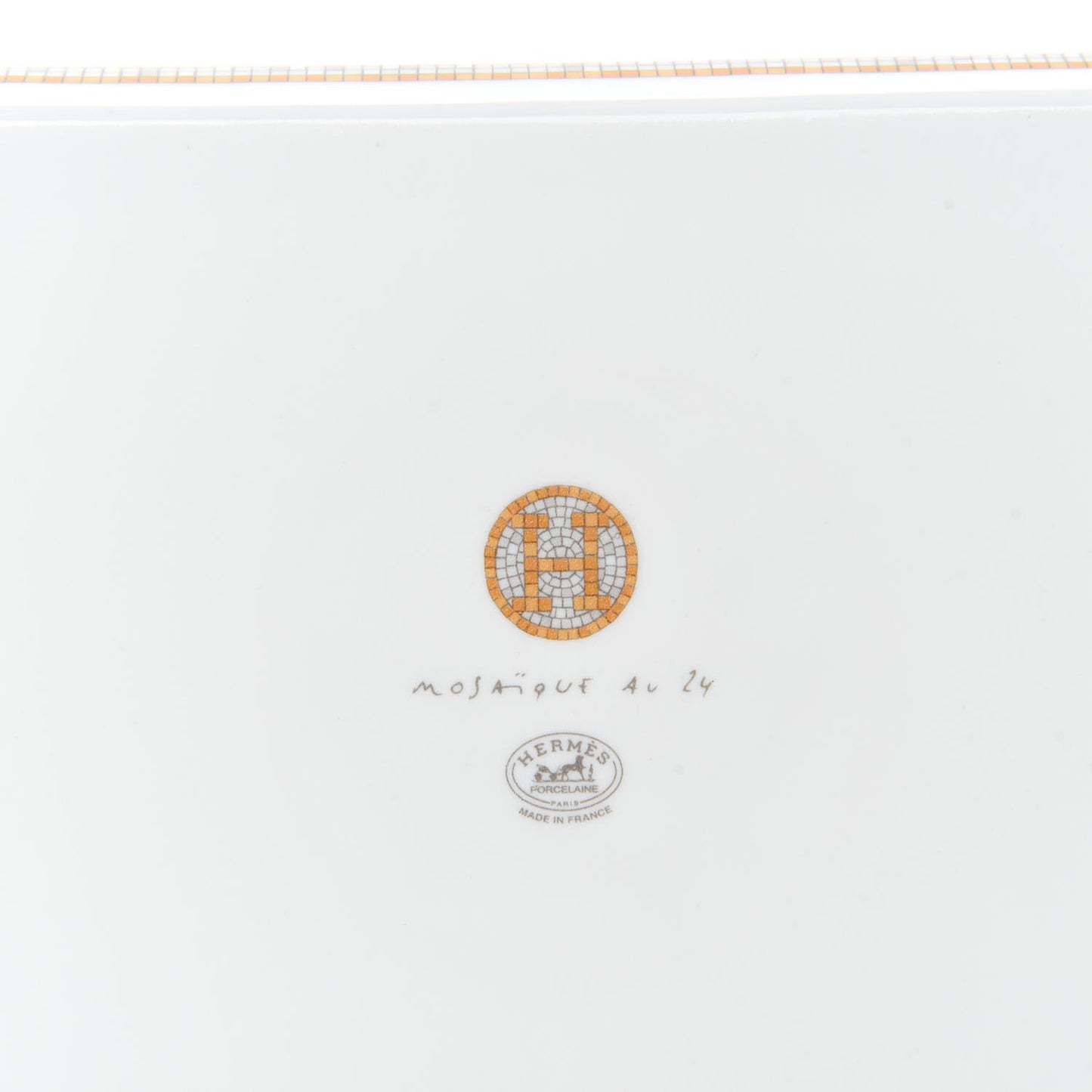 Porcelain Mosaique au 24 Sushi Plate