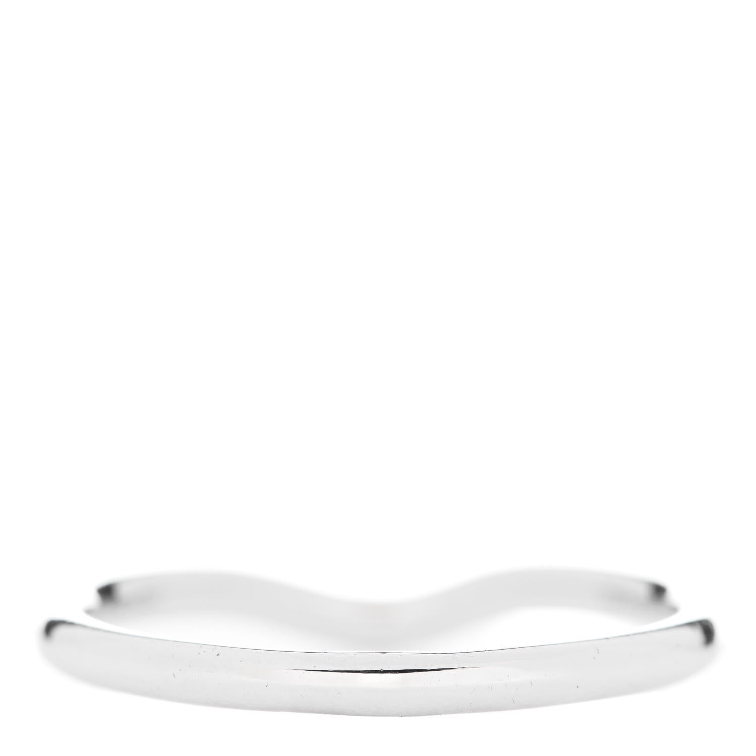 Tiffany Platinum 2mm Elsa Peretti Wedding Band Ring 62 10 3 of 4