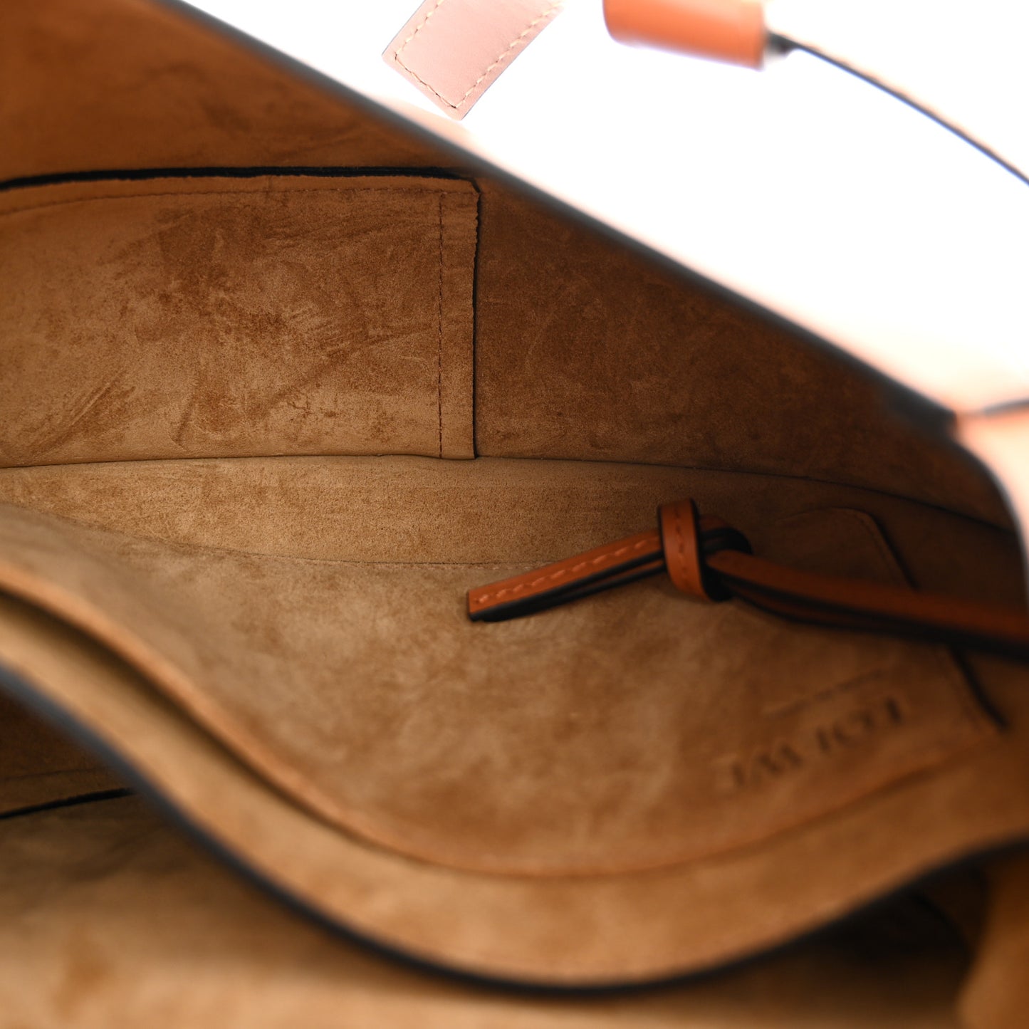Calfskin Small Gate Crossbody Bag Tan Sky Blue