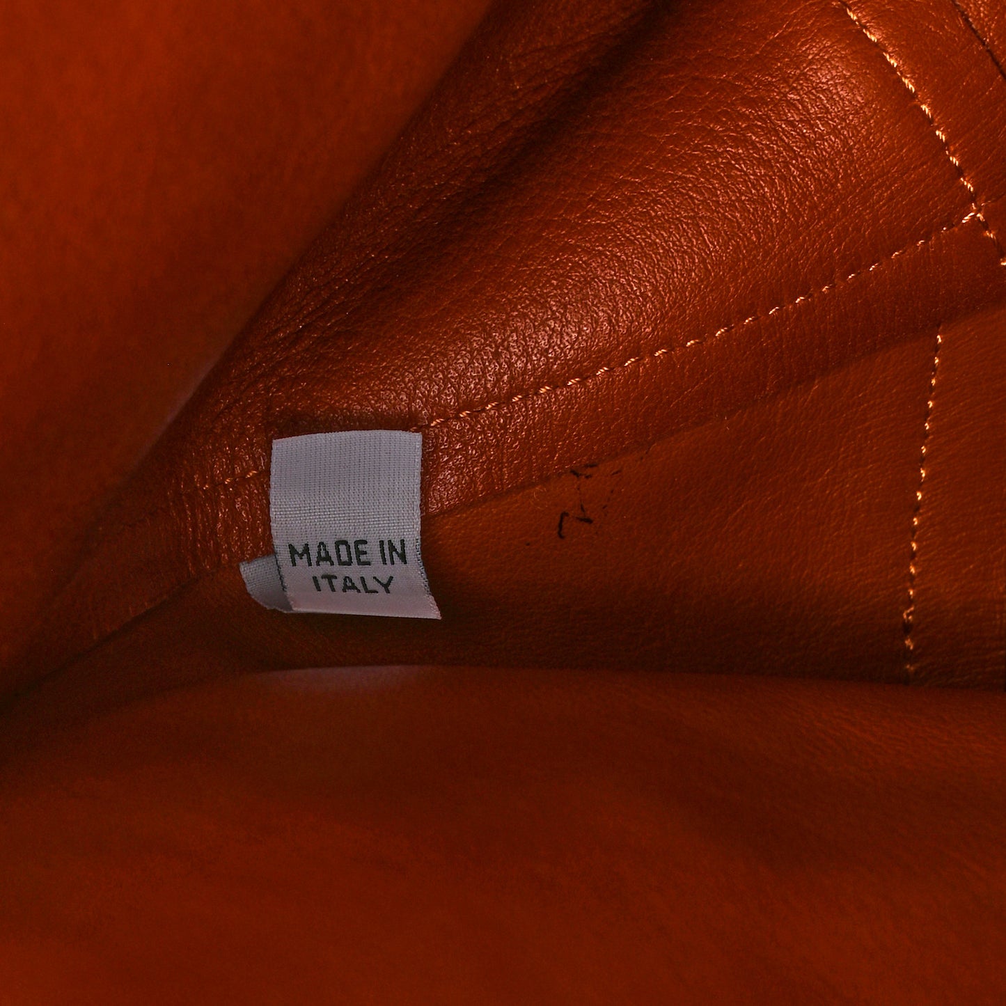 Suede Bucket Bag Brick