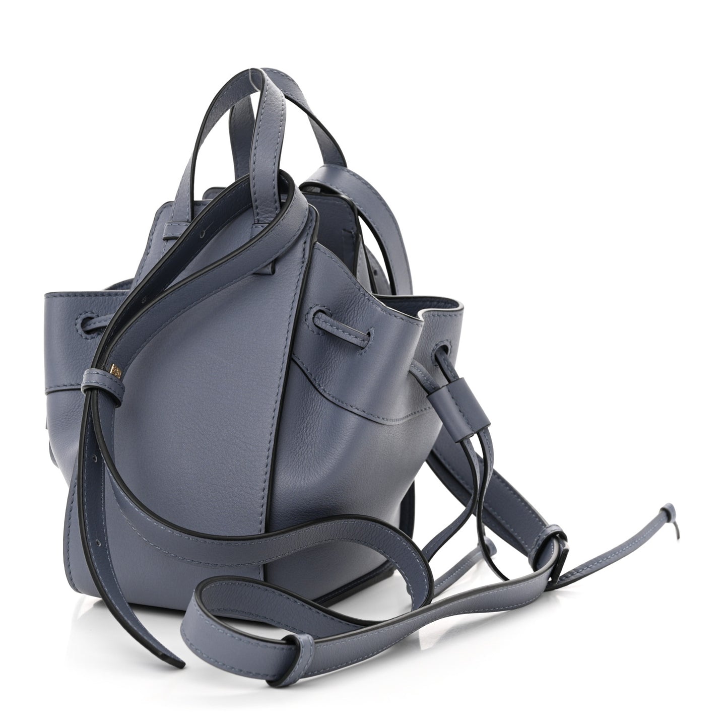 Calfskin Mini Hammock Shoulder Bag Atlantic