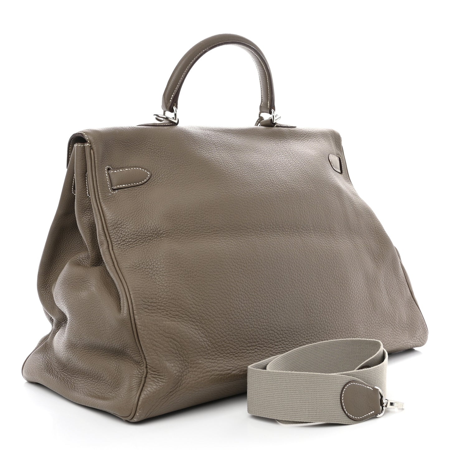 Taurillon Clemence Voyage Kelly 50 Etoupe
