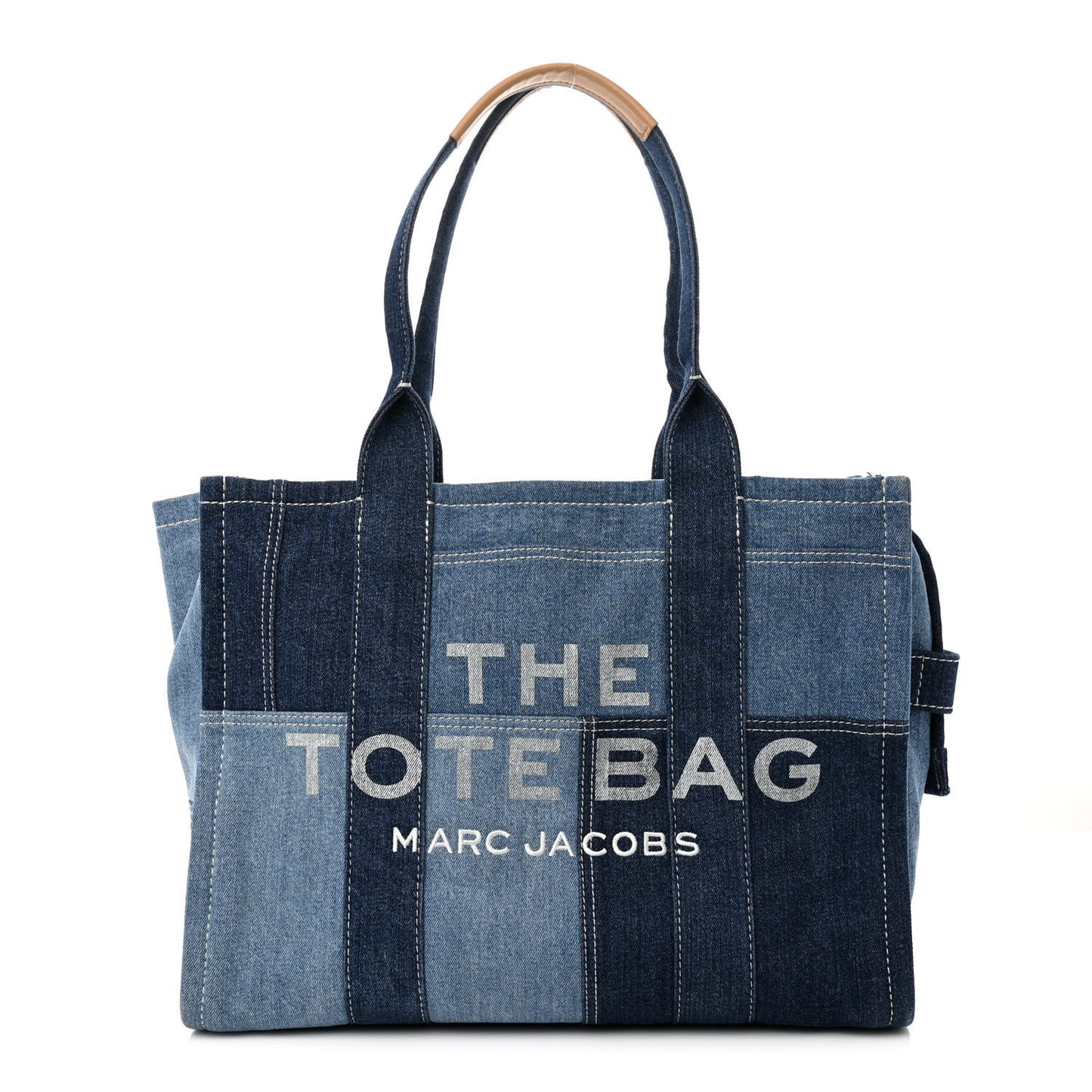 Denim Canvas Large The Tote Bag Blue