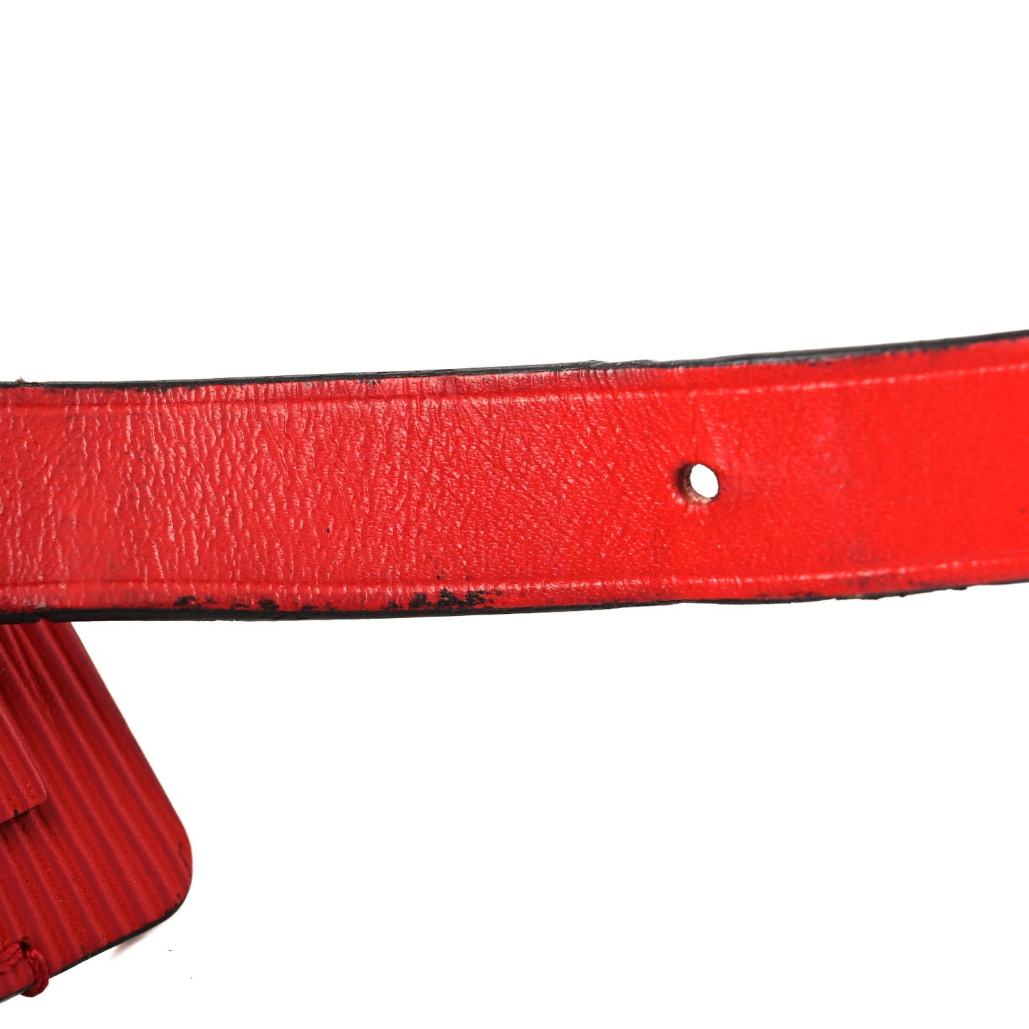 X SUPREME Epi Luggage Tag Red