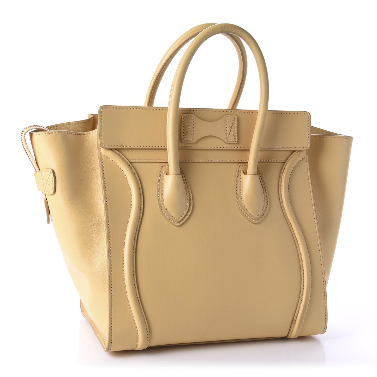 Smooth Calfskin Mini Luggage Butter
