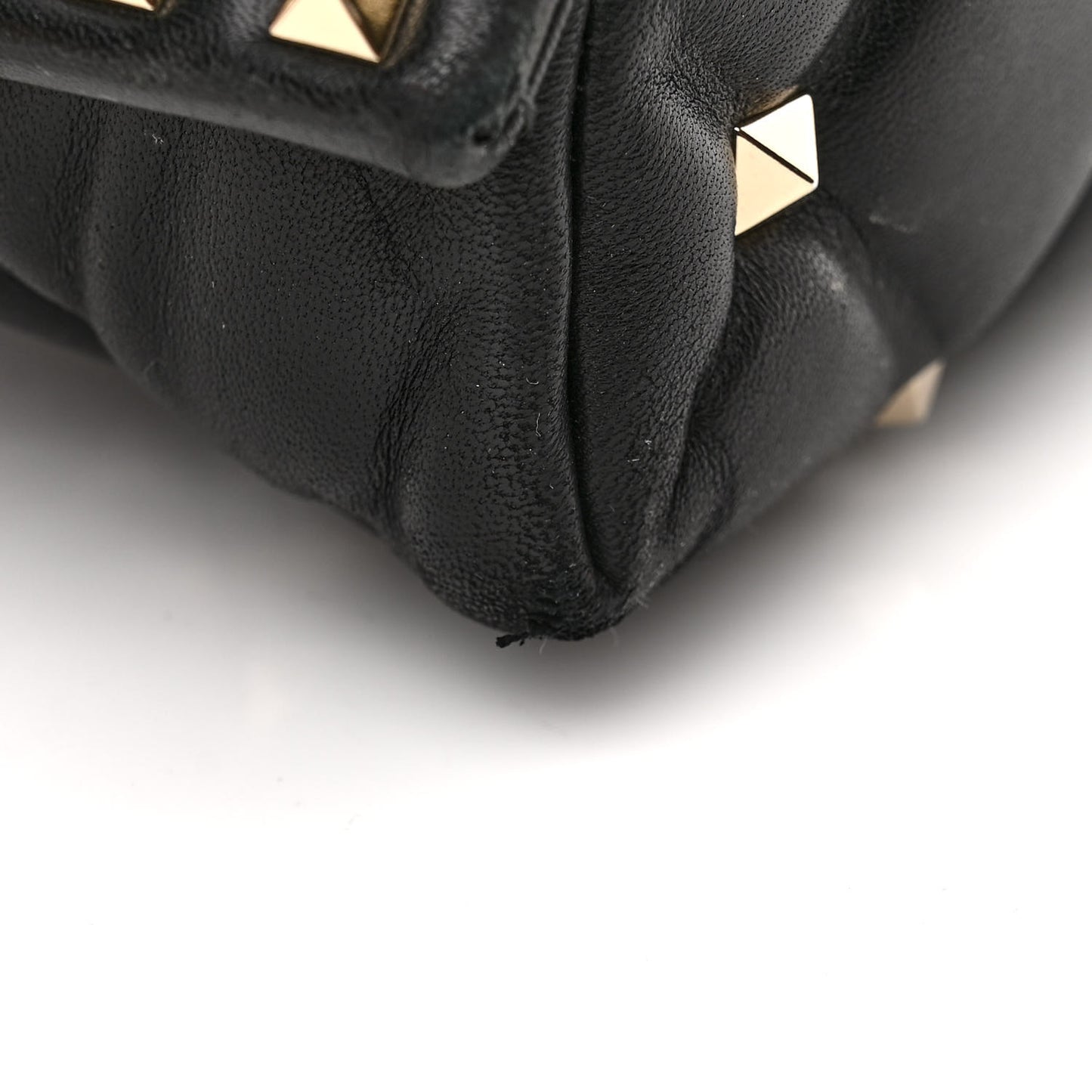 Nappa Candystud Shoulder Bag Black