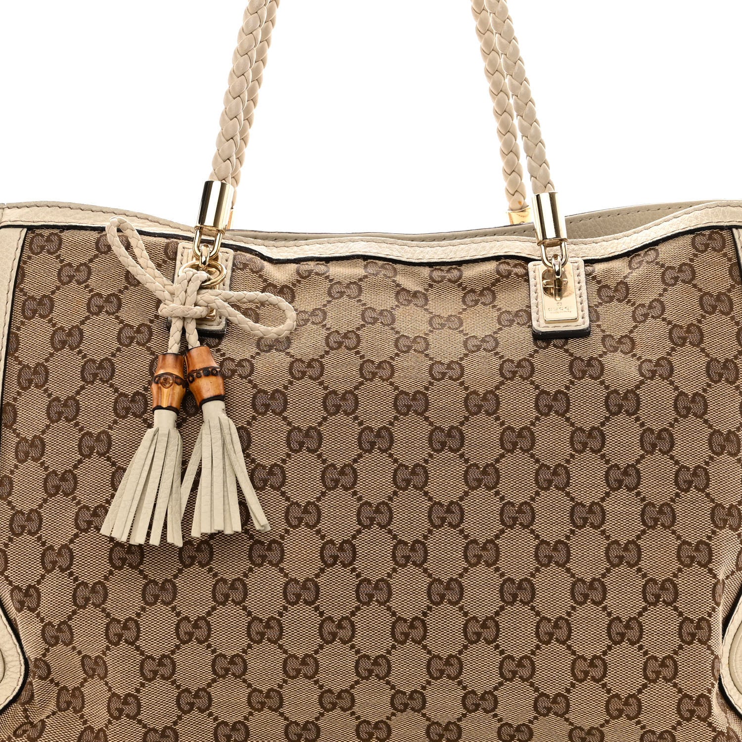 Gucci Monogram Medium Bella Hobo Off White 8 of 12