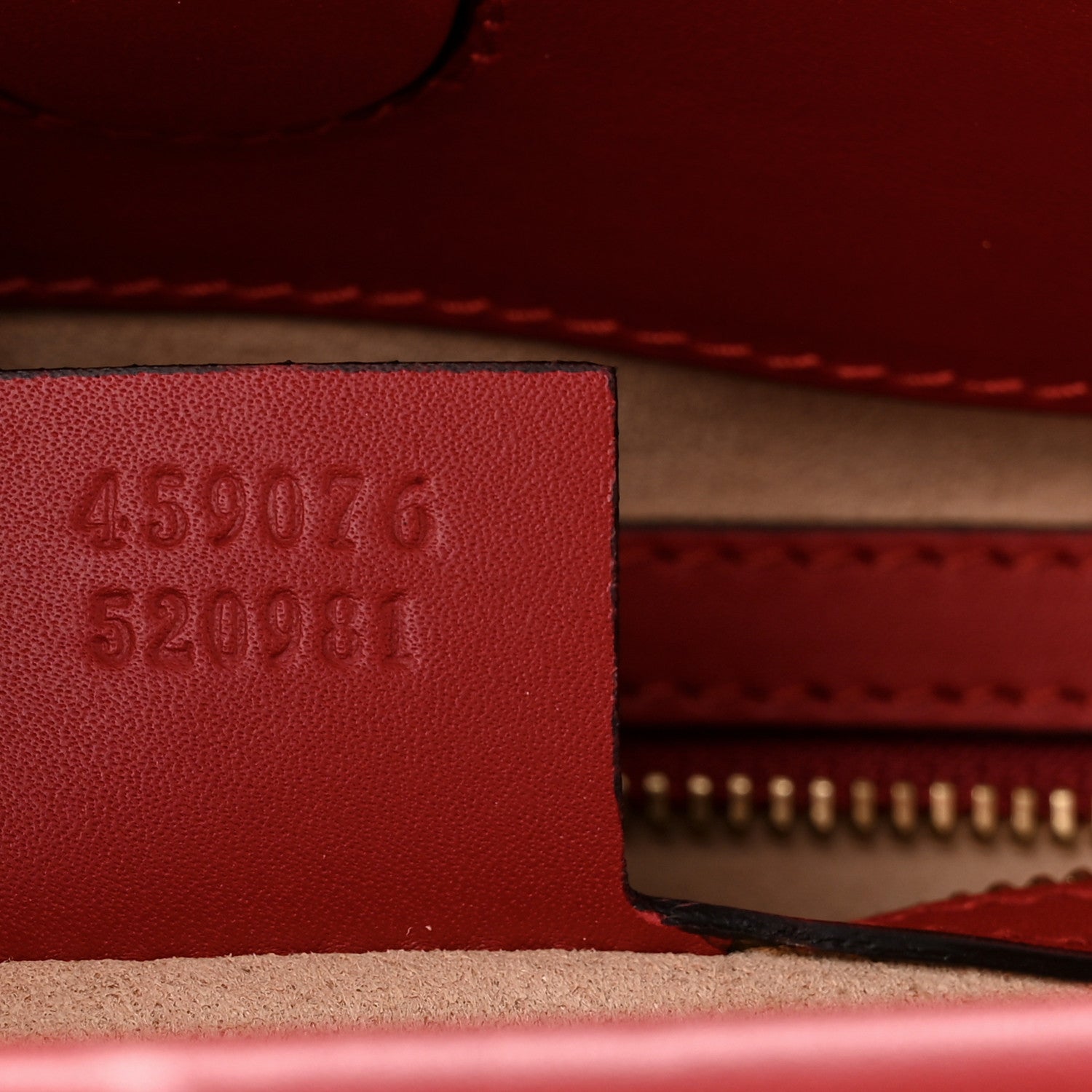 Gucci Nappa Bamboo Web Small Nymphaea Top Handle Bag Hibiscus Red 7 of 11