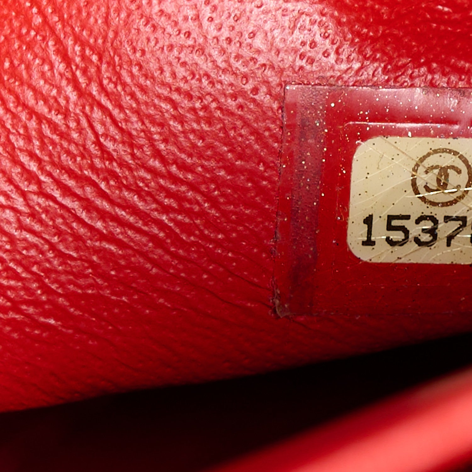 Chanel Lambskin Quilted Maxi Double Flap Red 8 of 13