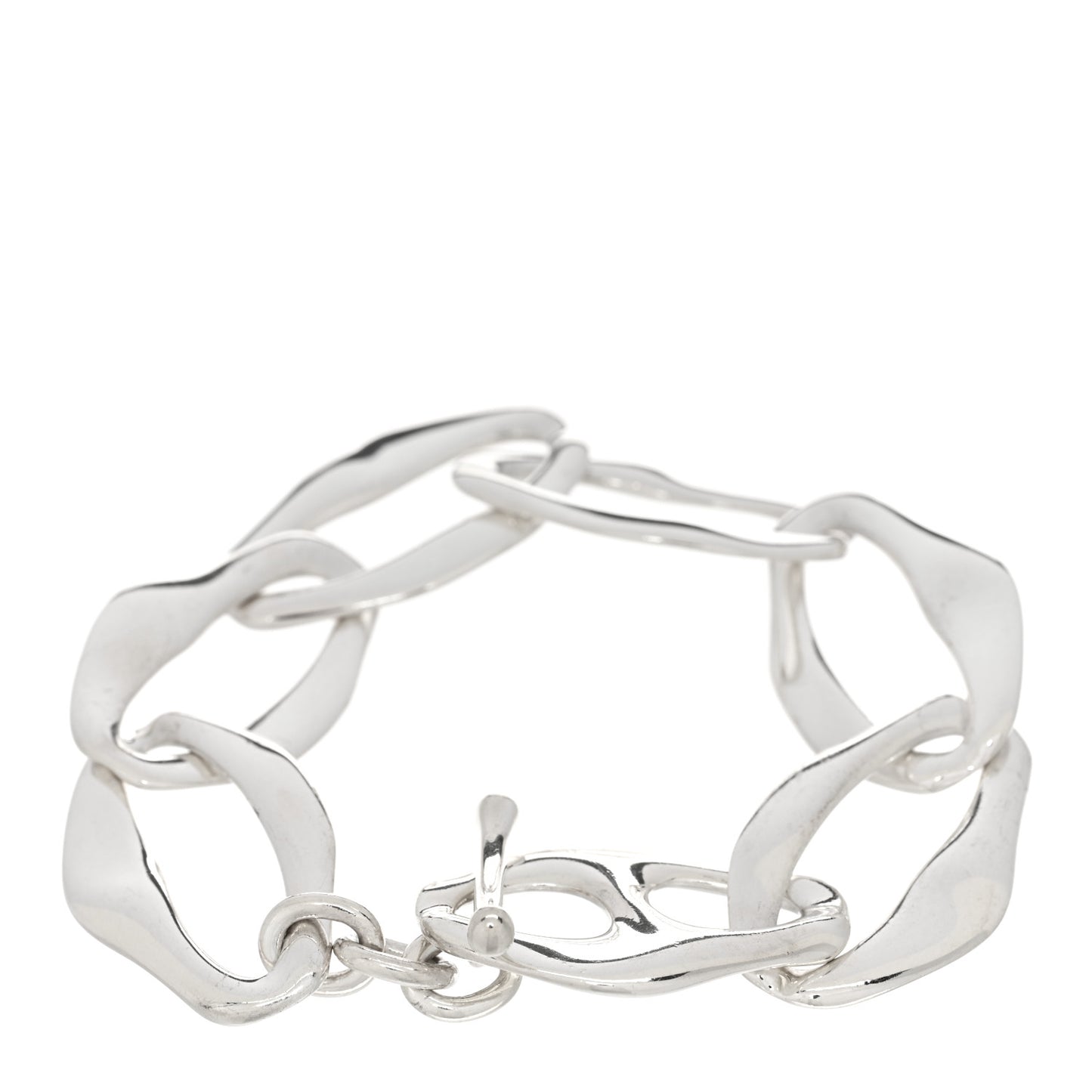 Sterling Silver Elsa Peretti Aegean Toggle Bracelet