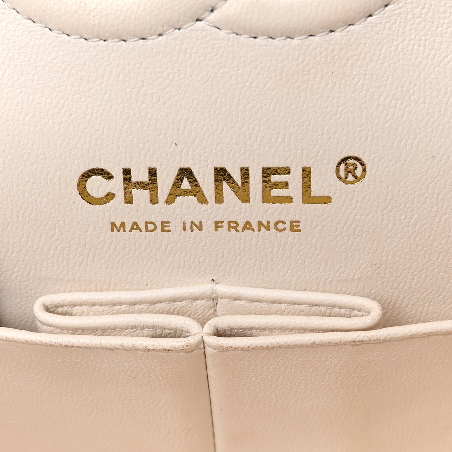 Chanel Caviar Quilted Small Double Flap White 6 of 10