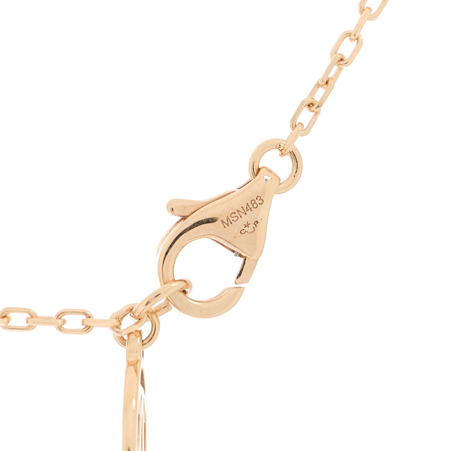 18K Pink Gold Pink Sapphire D'Amour Pendant Necklace