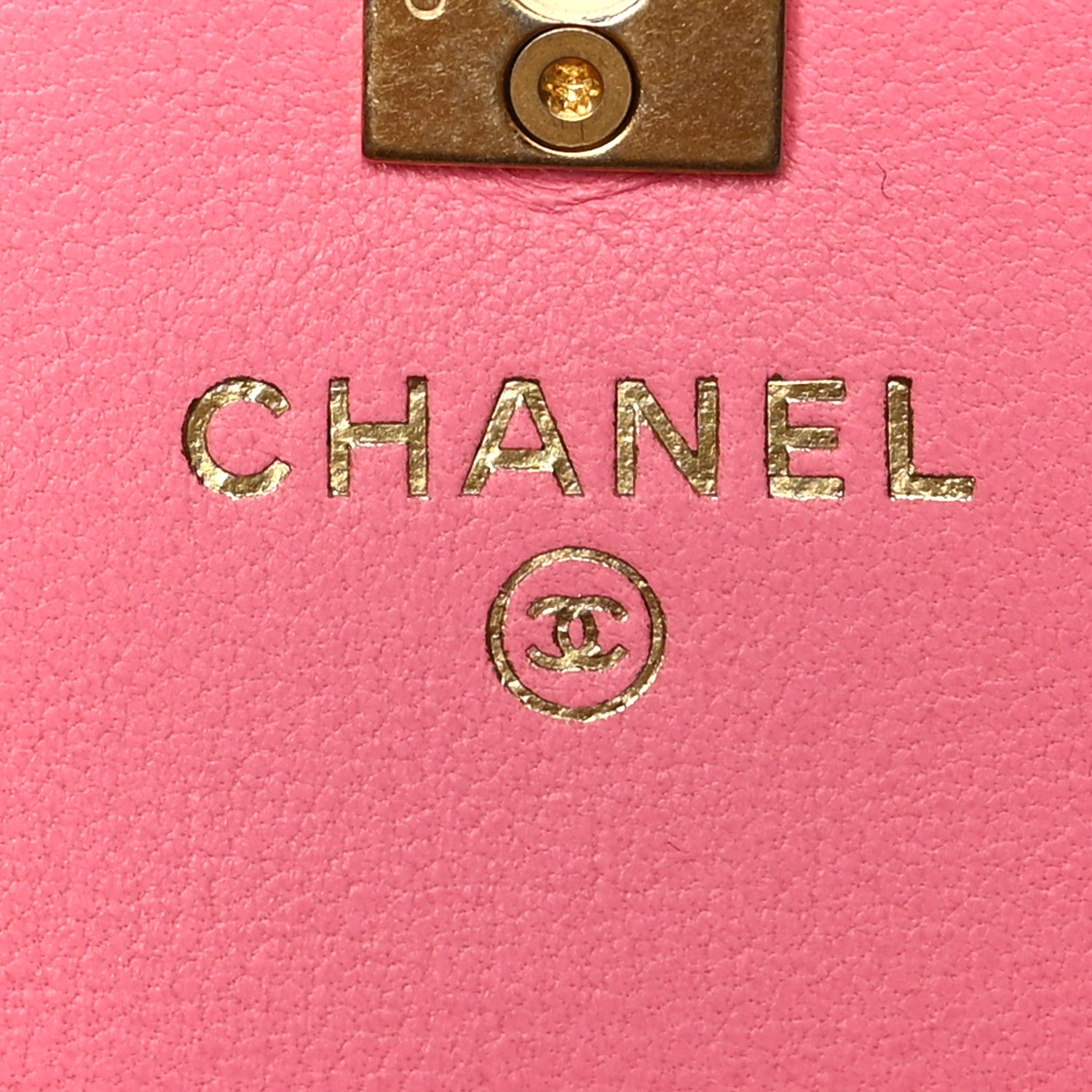 Chanel Lambskin Quilted Pearl Crush Clutch With Chain Pink 5 of 9