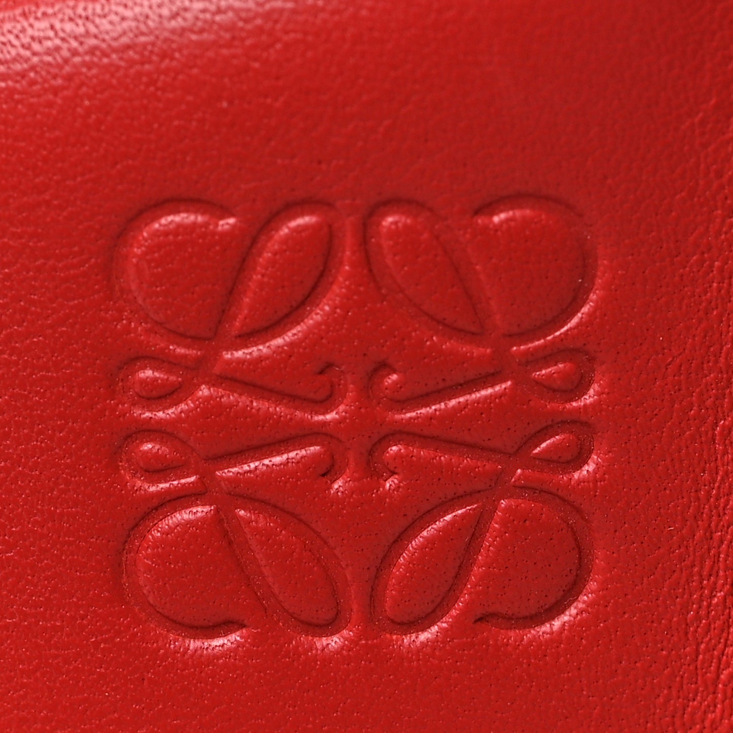 Smooth Calfskin Gate Pocket Scarlet Burnt Red Tan