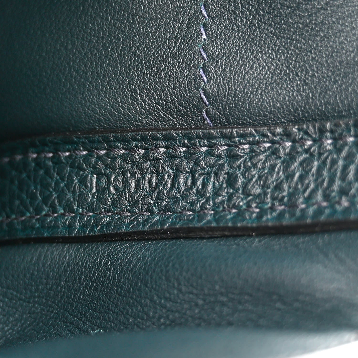 Hermes Togo Matte Alligator Swift Touch 24/24 29 Vert Rousseau 7 of 11
