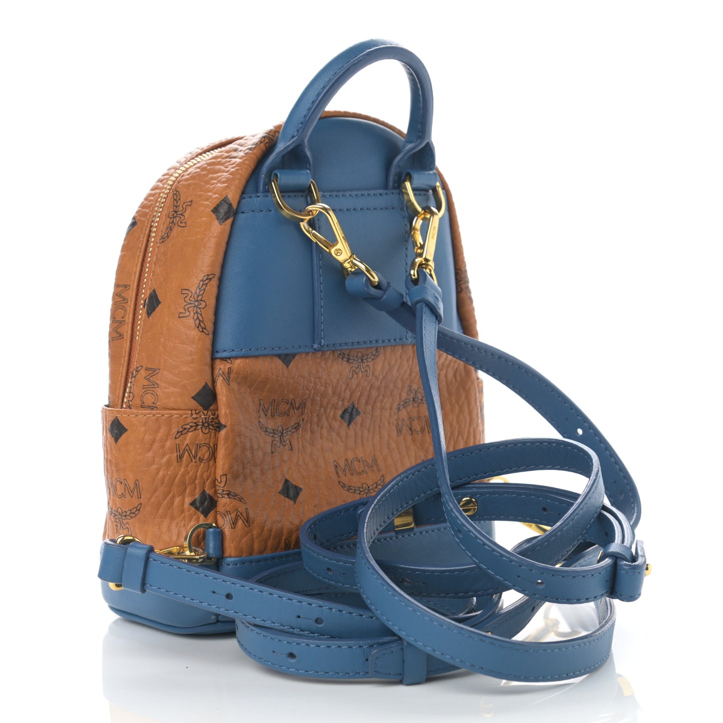 Visetos X-Mini Stark Backpack Cognac Blue