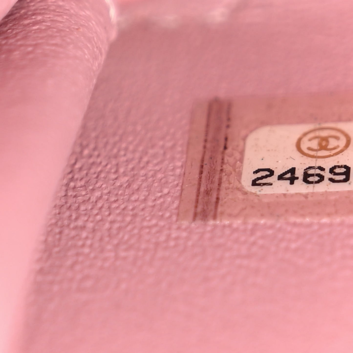 Caviar Quilted Small Business Affinity Flap Light Pink