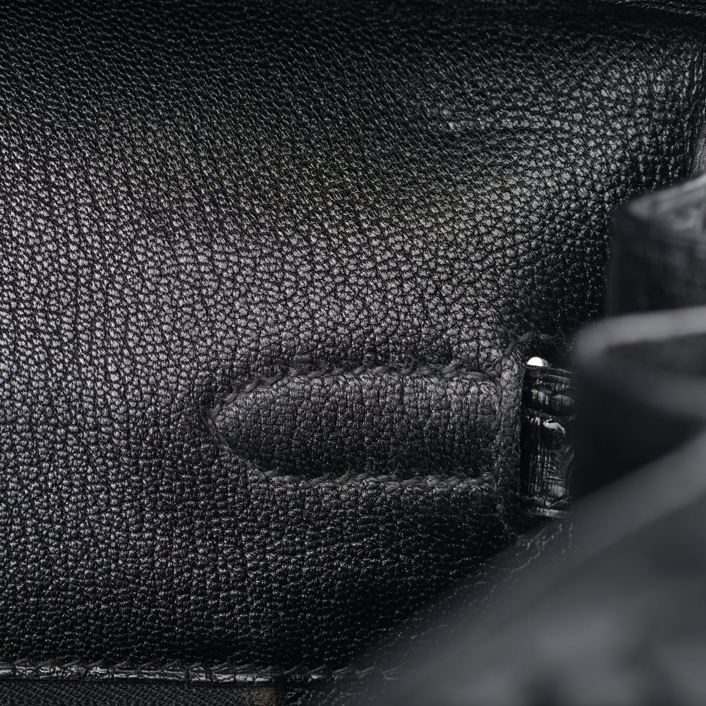 Shiny Niloticus Crocodile Birkin 35 Black