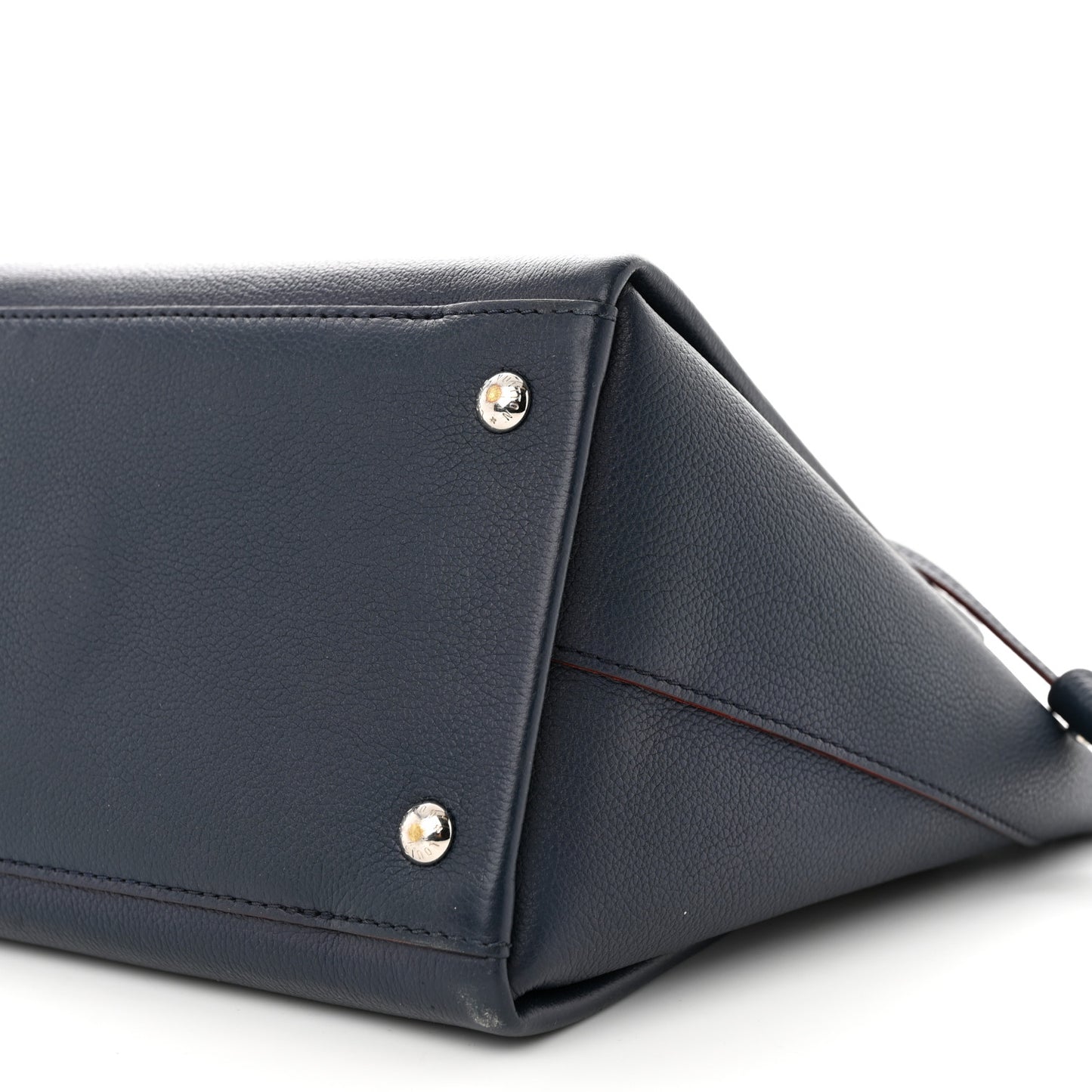 Calfskin Lockmeto Marine Rouge