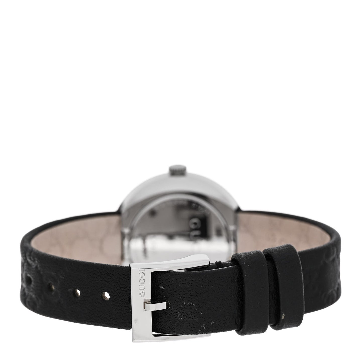 Stainless Steel Calfskin 27mm U-Play Quartz Watch Black