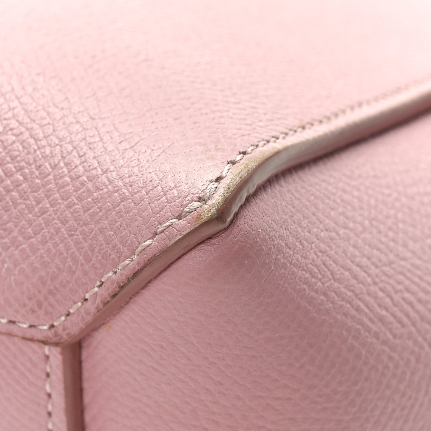 Grained Calfskin Nano Belt Bag Antique Rose