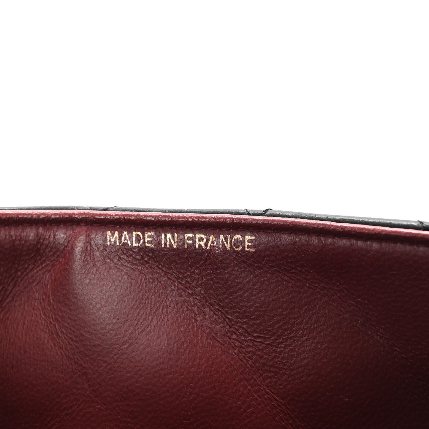 Lambskin Quilted Mini Square Flap Black