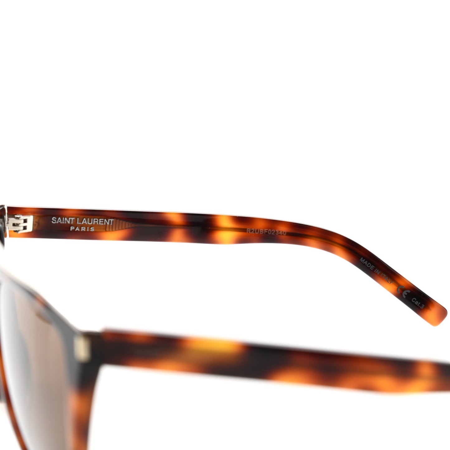 Acetate Flat Top SL1 Sunglasses Tortoise