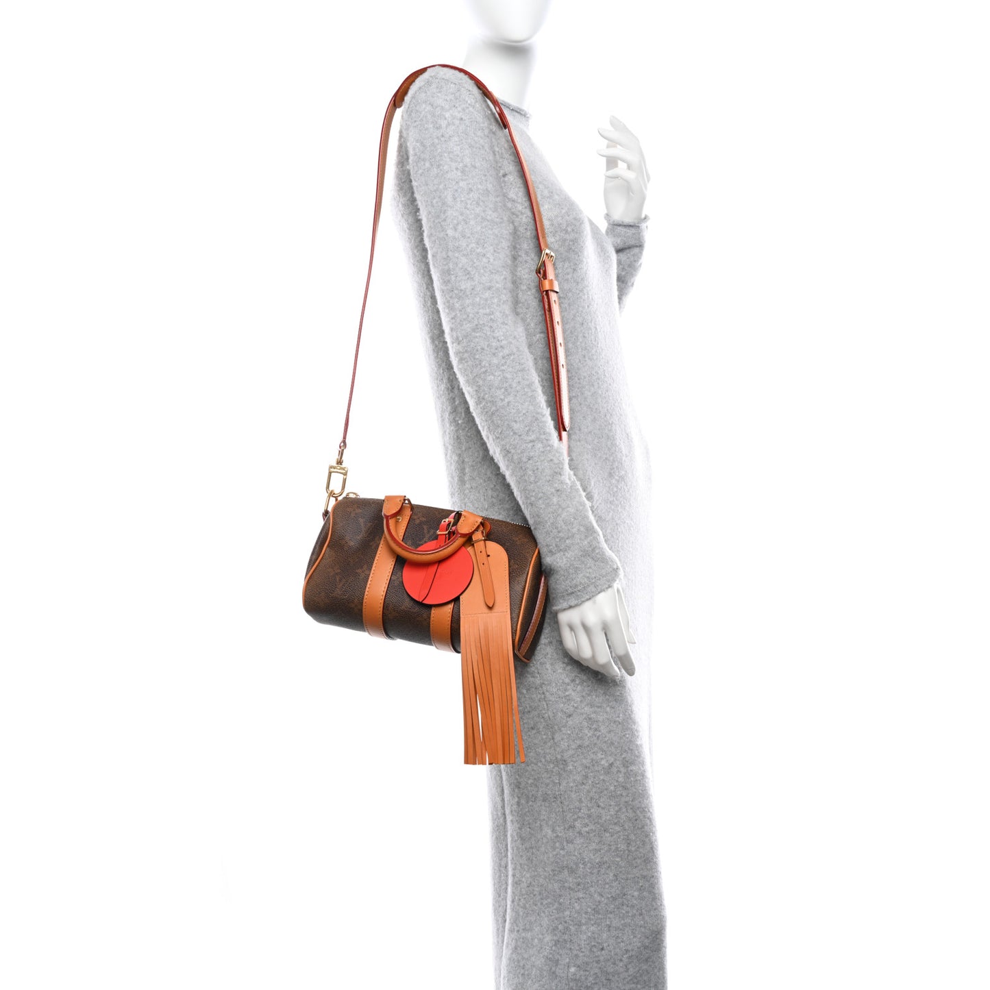 Monogram Dust Keepall Bandouliere 25