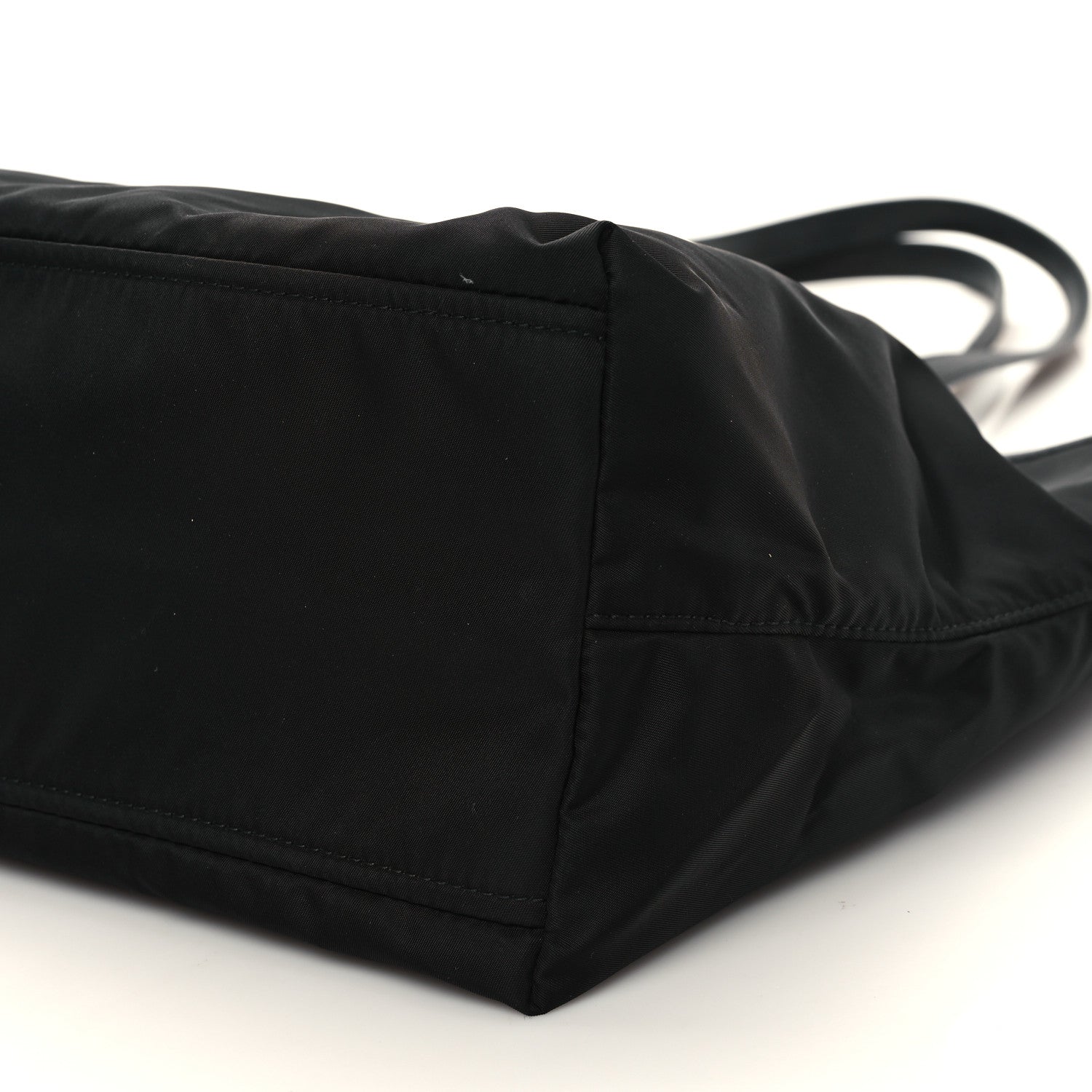 Prada Tessuto Nylon Logo Tote Black 10 of 11