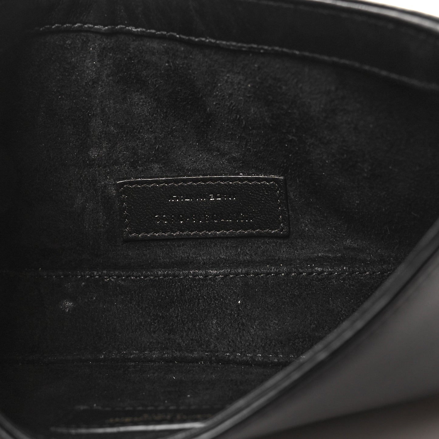 Smooth Calfskin Le 5 A 7 Mini Hobo Black