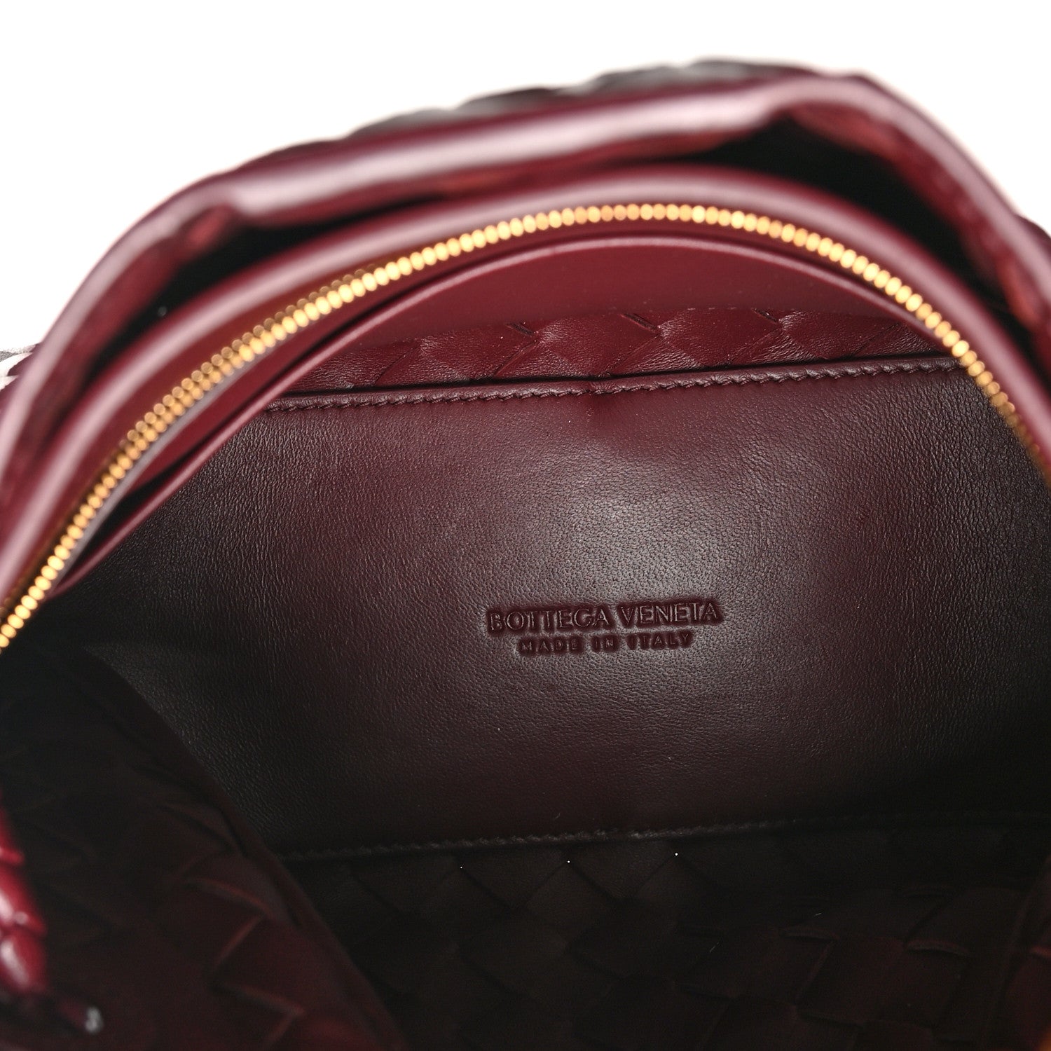 Bottega Veneta Nappa Intrecciato Small Andiamo Shoulder Bag Barolo 5 of 10