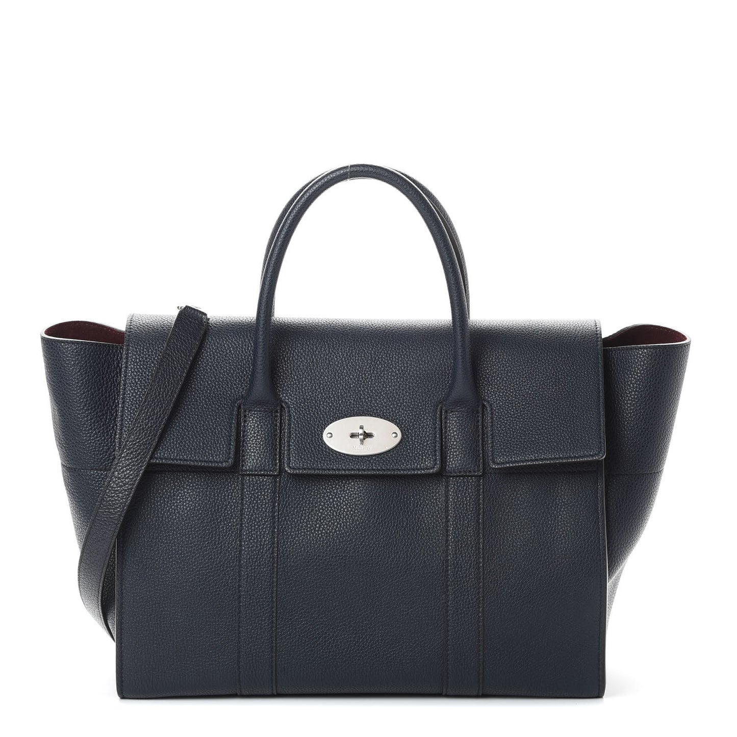 Soft Grain Calfskin Bayswater Navy