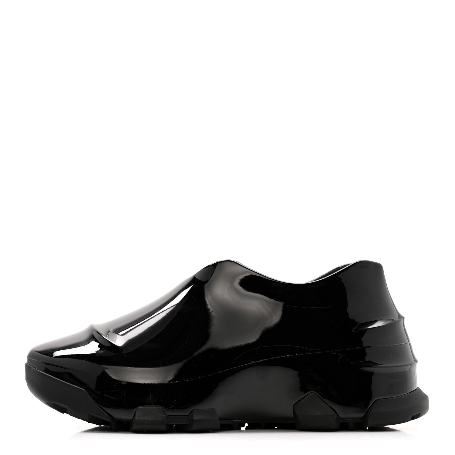 Givenchy Rubber Monumental Mallow Low Slip On Sneakers 40 Black