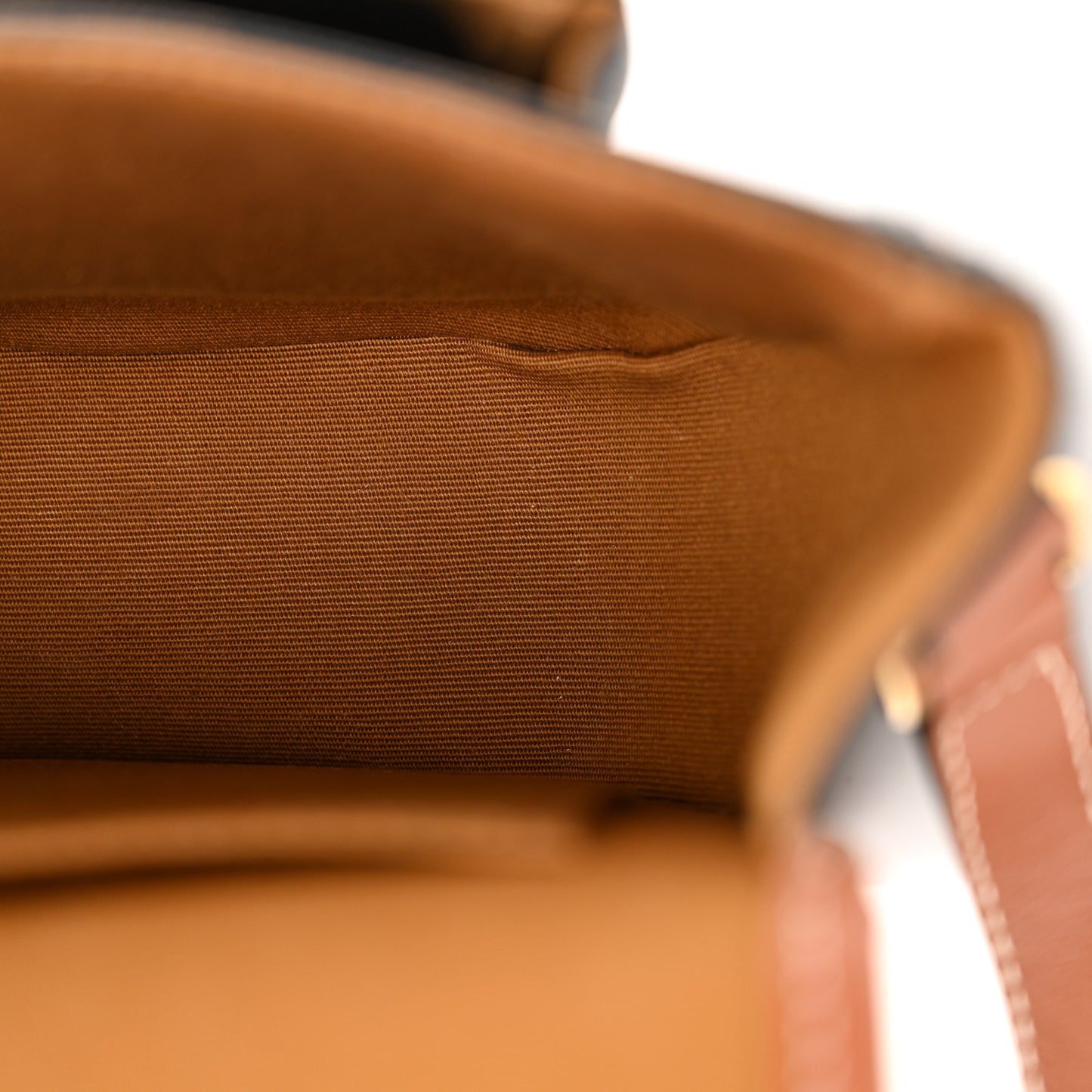 Triomphe Canvas Medium Folco Bag Tan