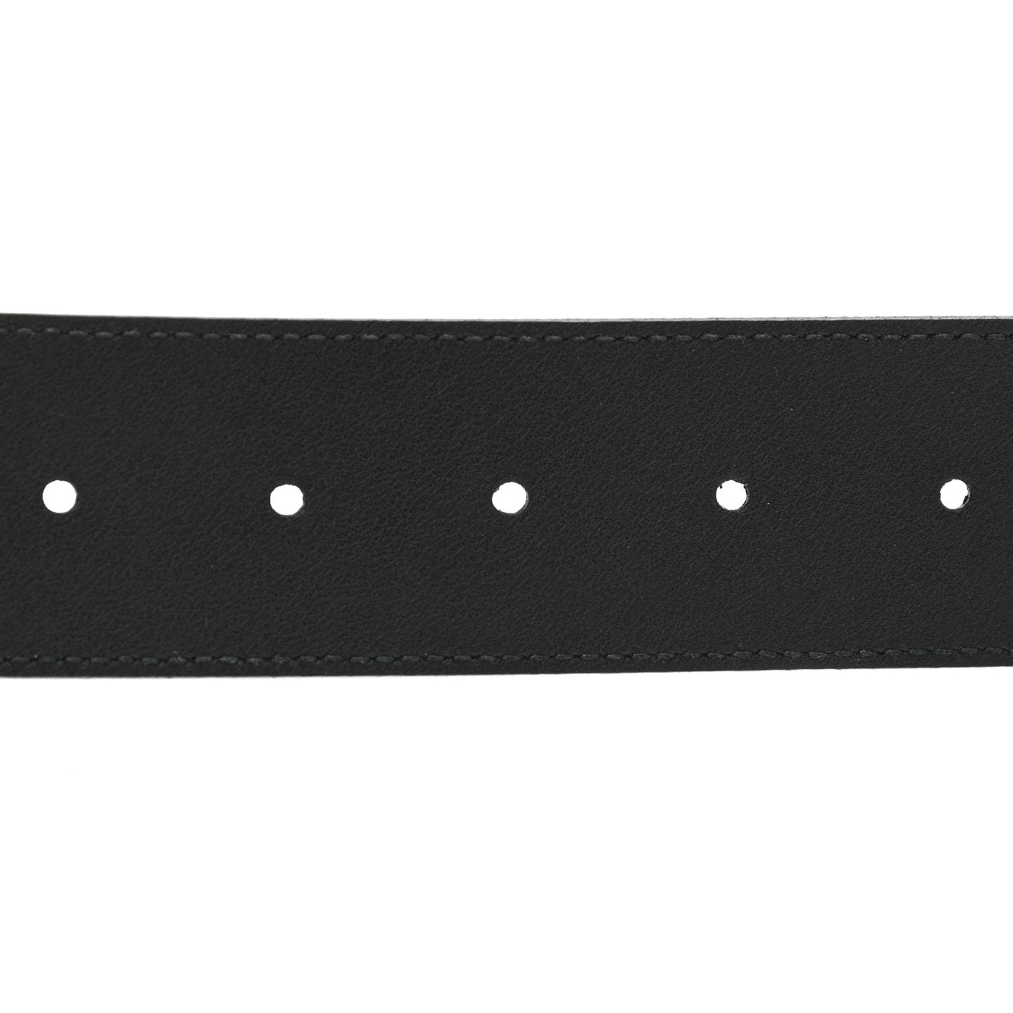 X KEN SCOTT Calfskin Double G 40mm Belt 90 36 Black Multicolor