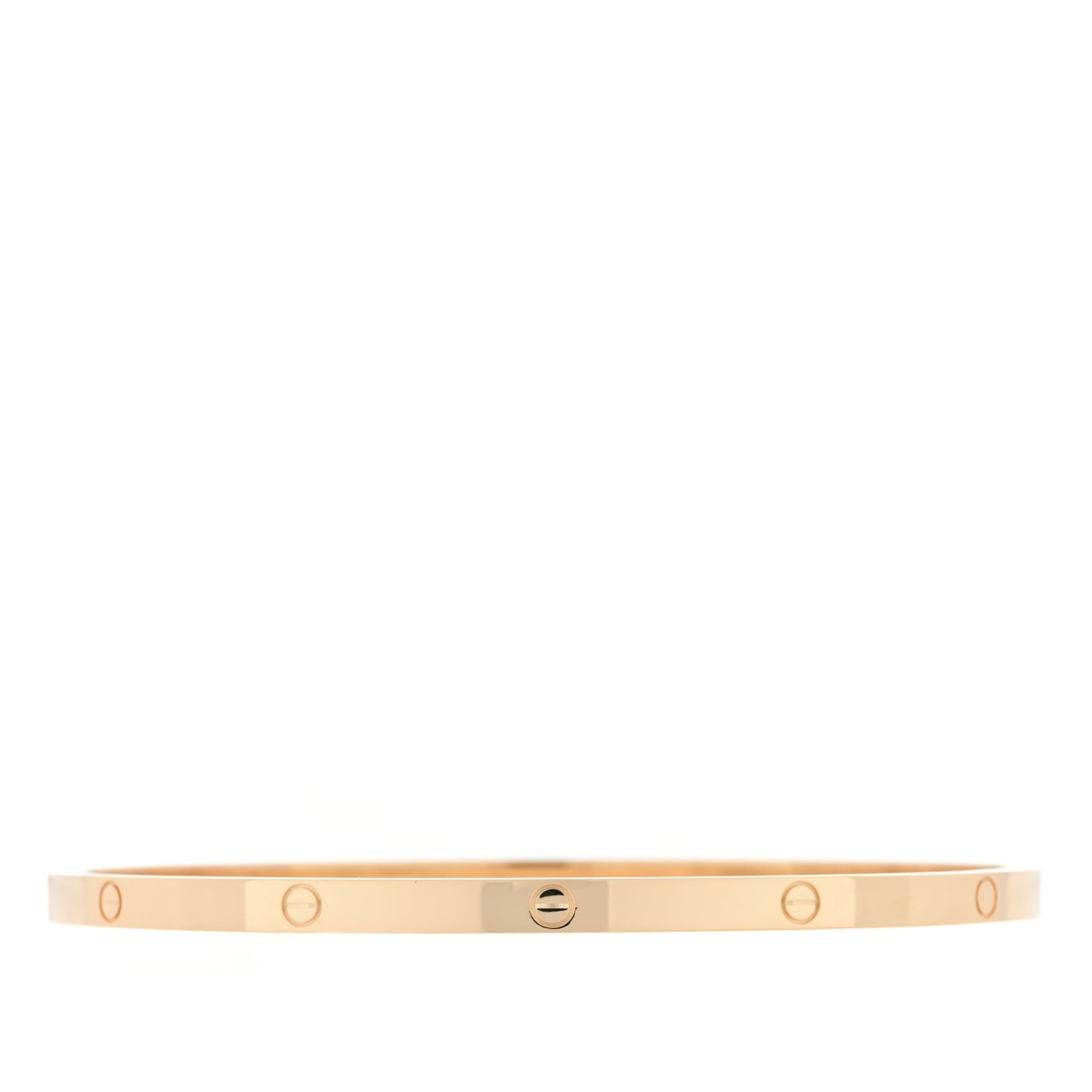 18K Yellow Gold Small LOVE Bracelet 20