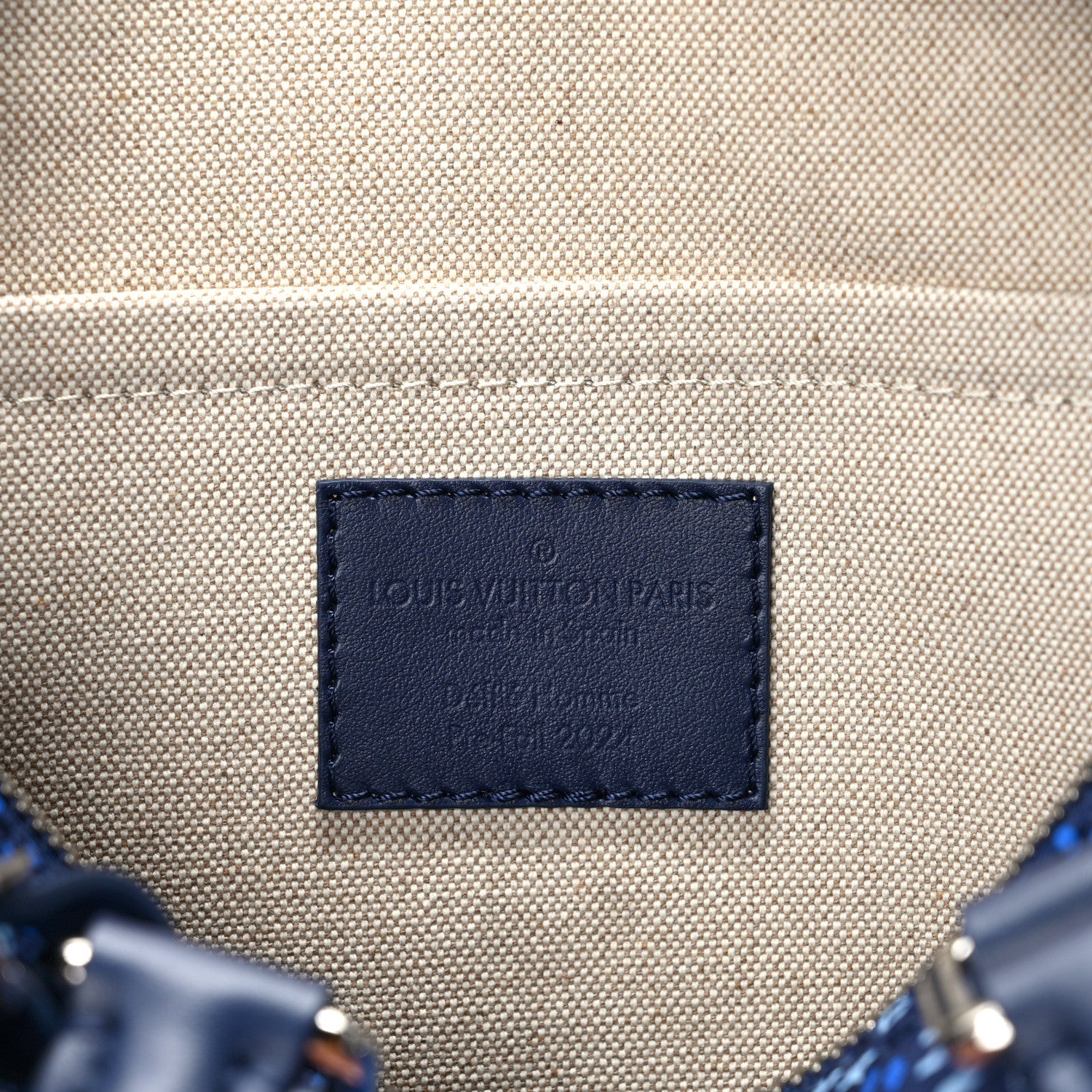 Louis Vuitton Damier Heritage Speedy Bandouliere 25 Blue 5 of 7