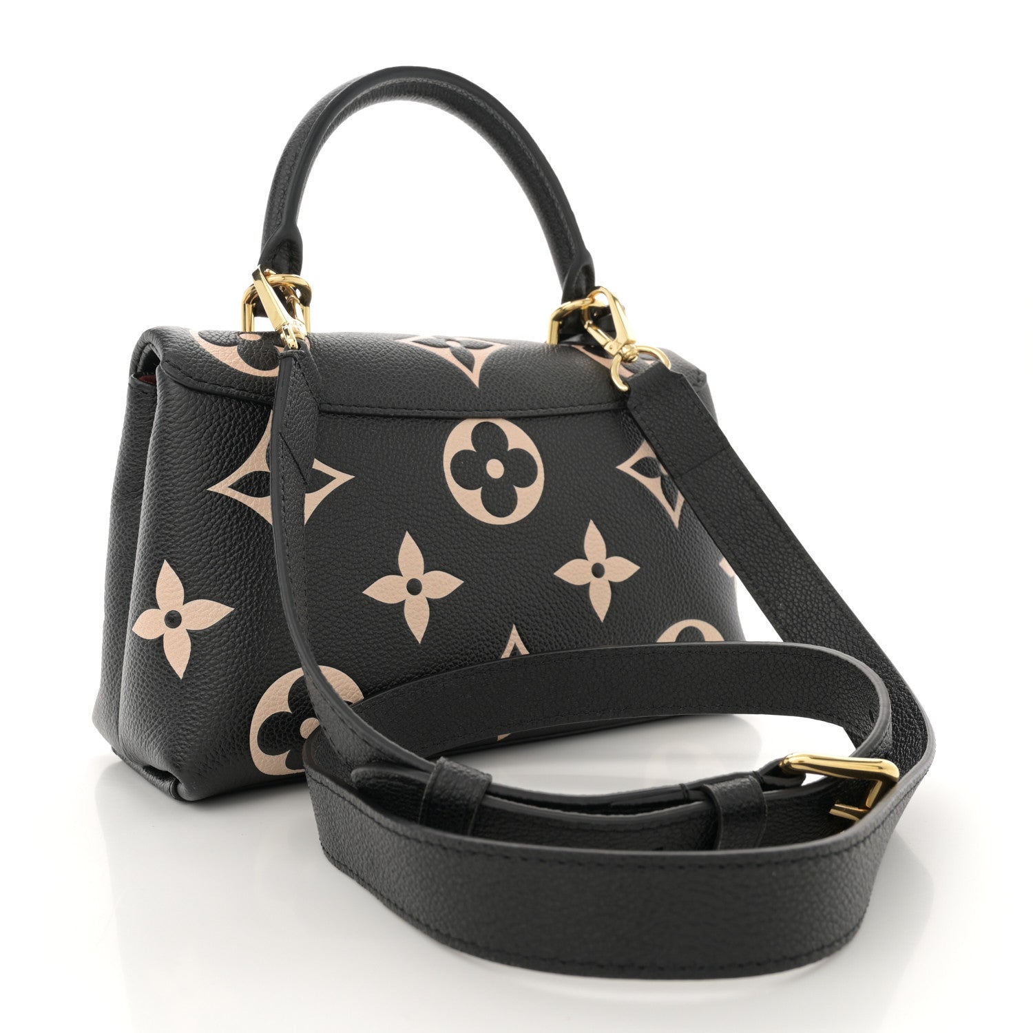 Louis Vuitton Empreinte Monogram Giant Madeleine BB Black Beige 3 of 9