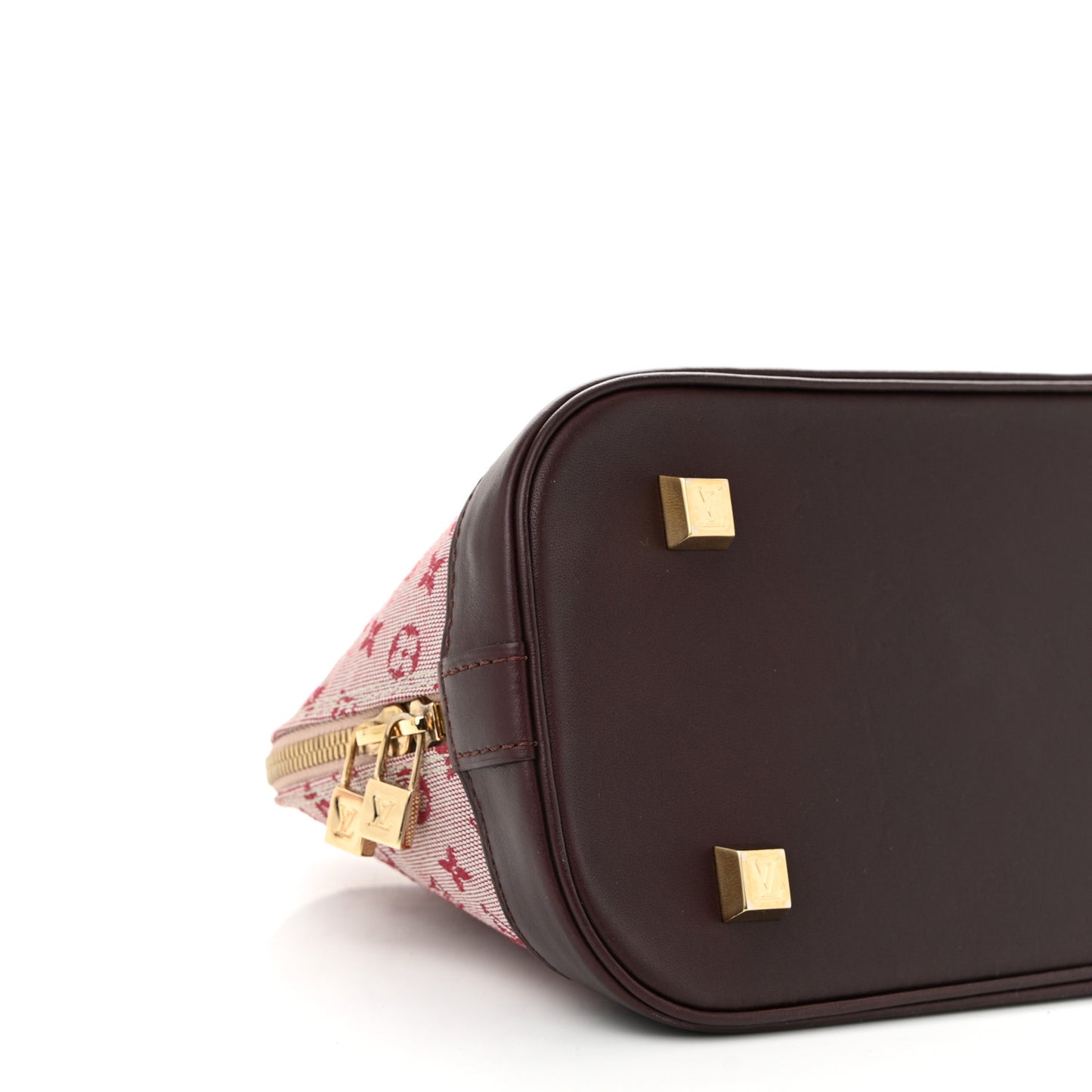 Mini Monogram Alma Long Cherry