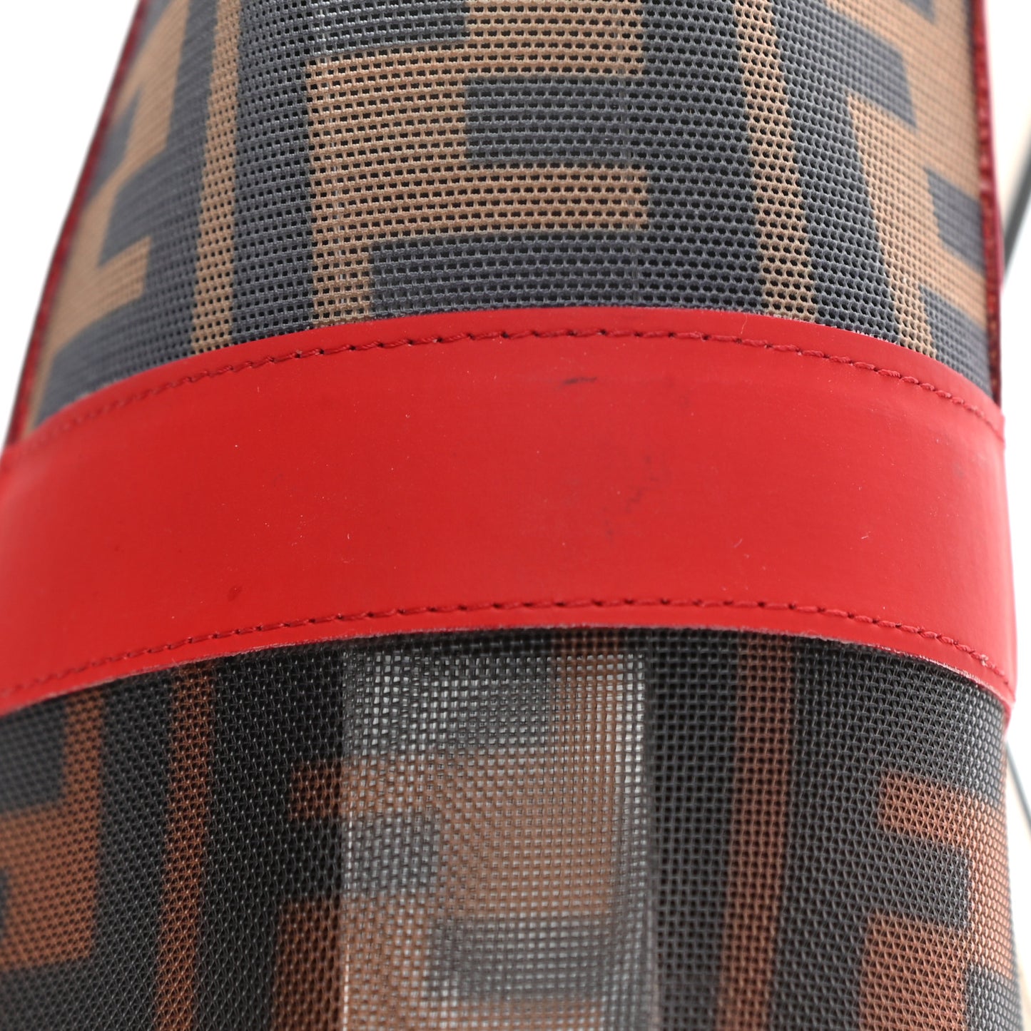 Technical Mesh FF Sneakers 36 Tobacco Red
