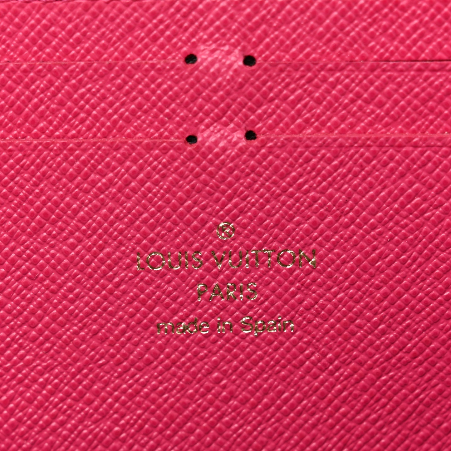 Monogram Clemence Wallet Fuchsia