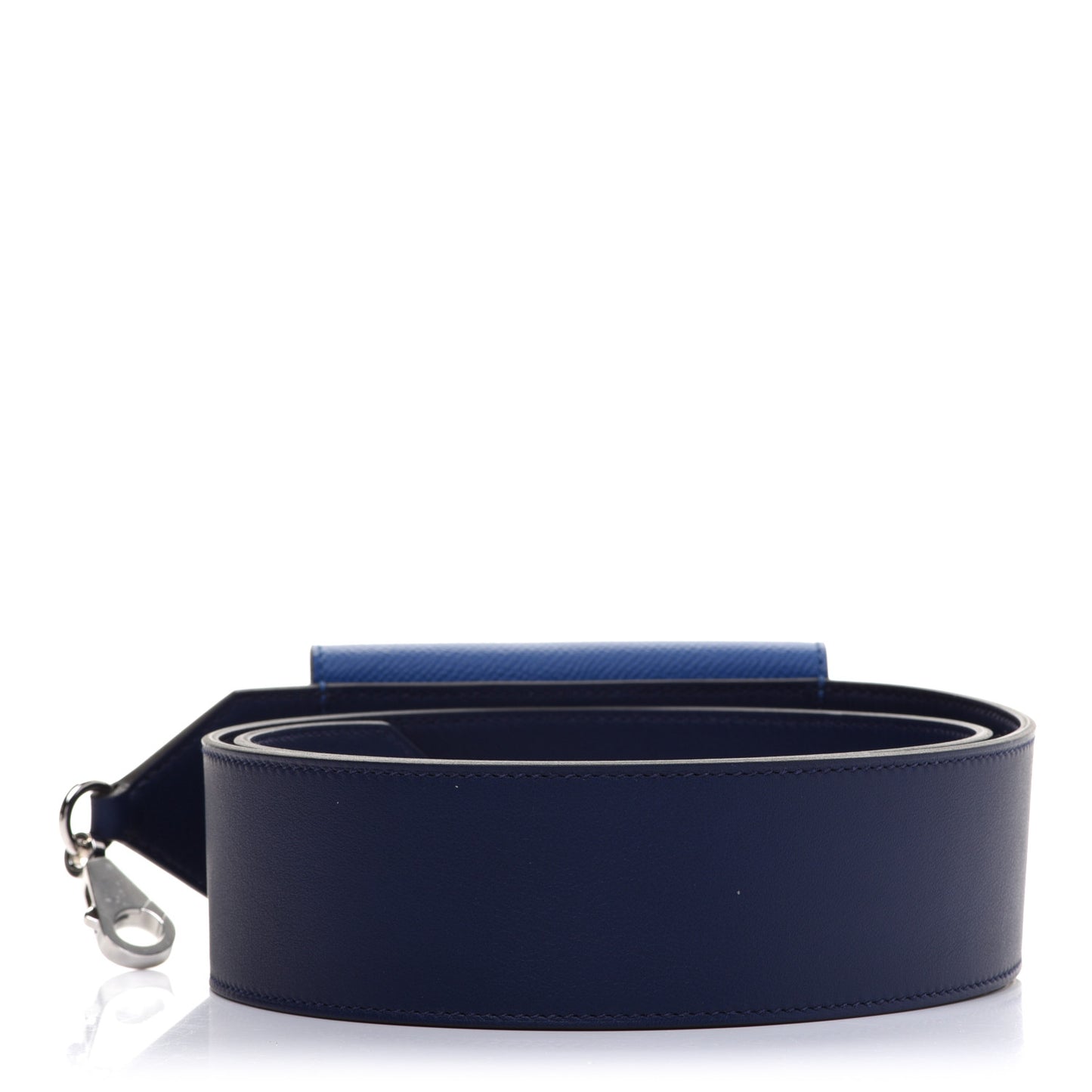 Swift Epsom Pocket Kelly Shoulder Strap Bleu Saphir Bleu France