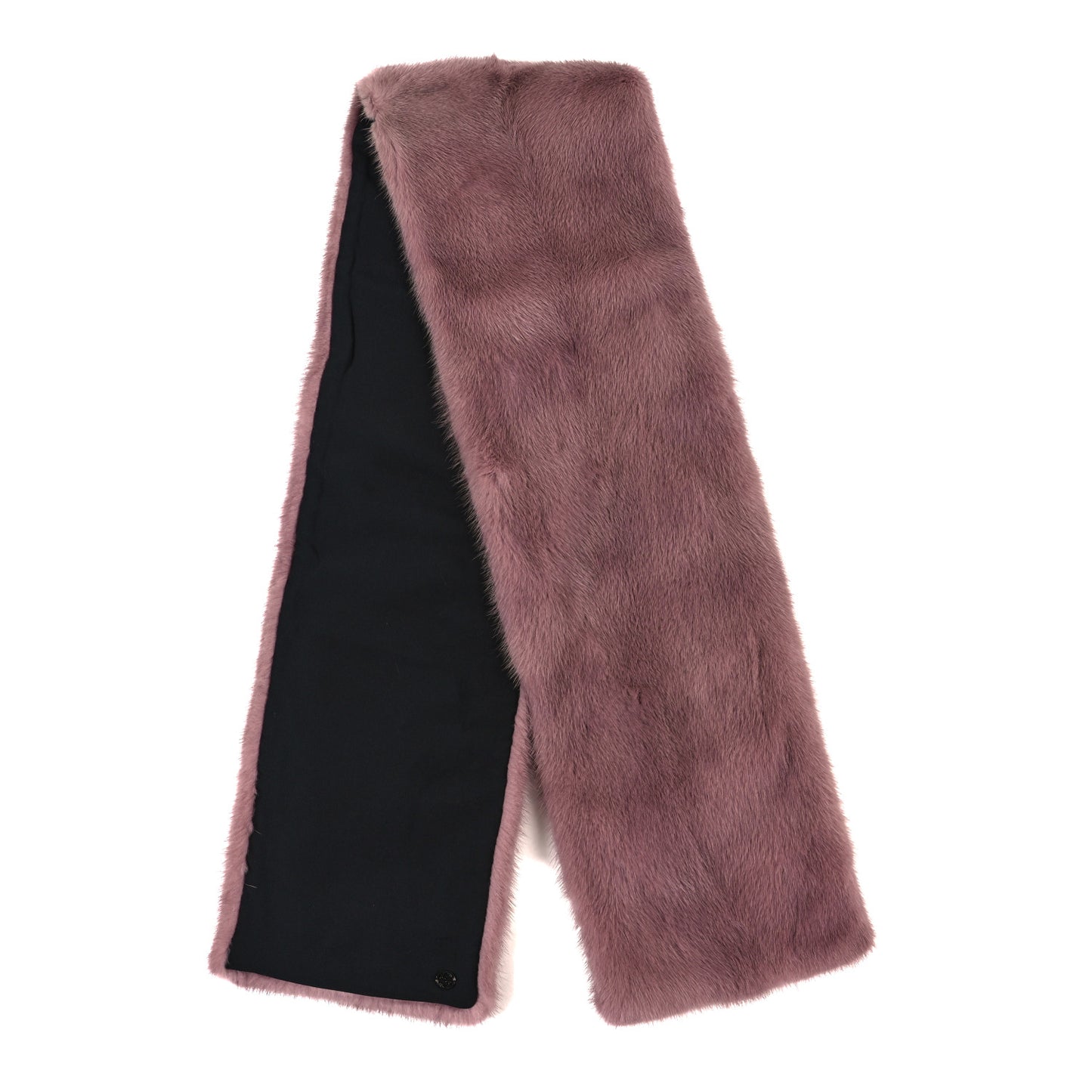 Mink Fur Scarf Pink