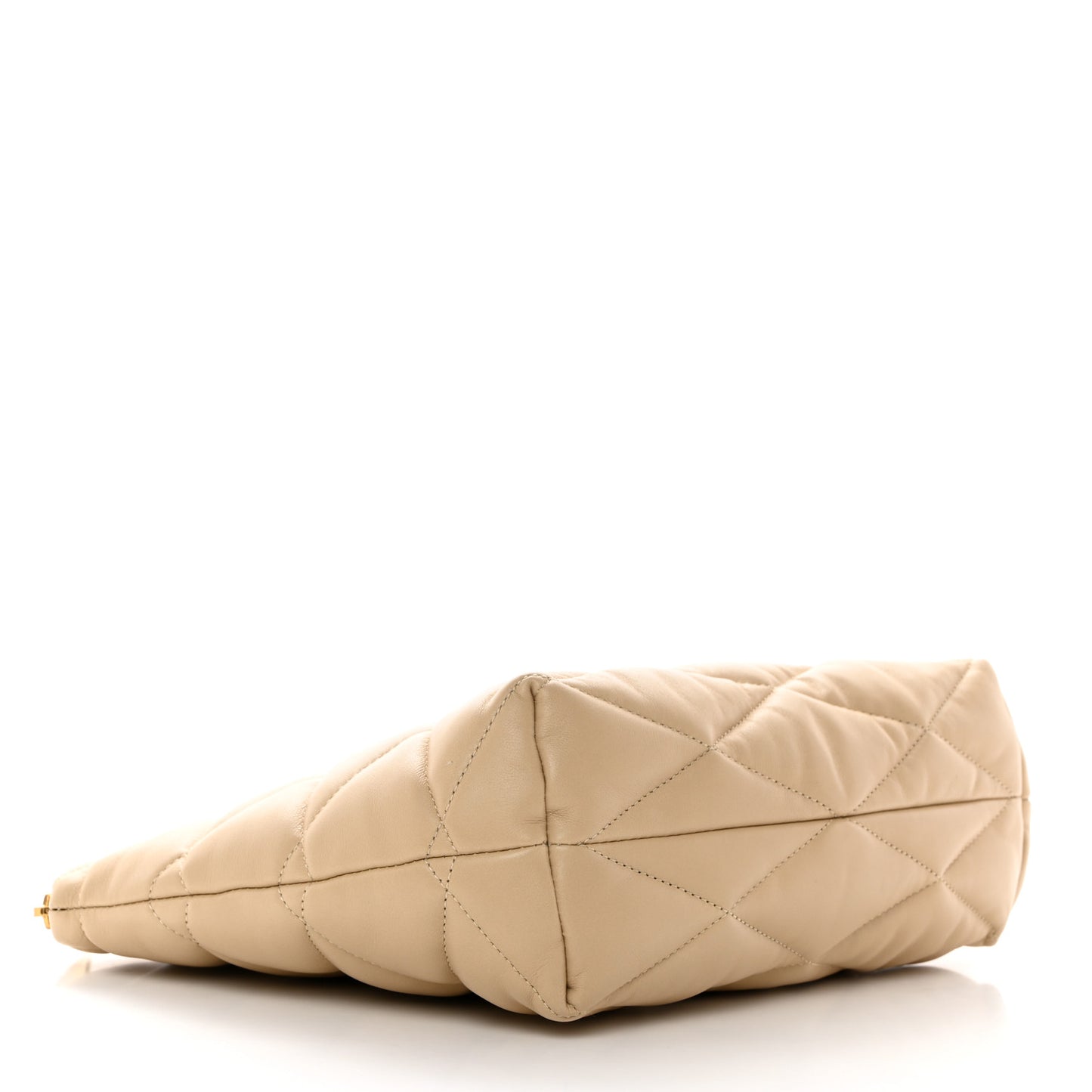 Lambskin Monogram Medium Sade Puffer Taupe