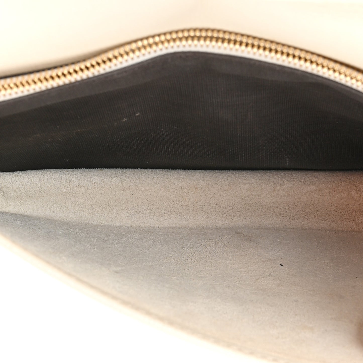 GG Supreme Monogram Azalea Calfskin Horsebit 1955 Wallet On Chain Beige Ebony Mystic White