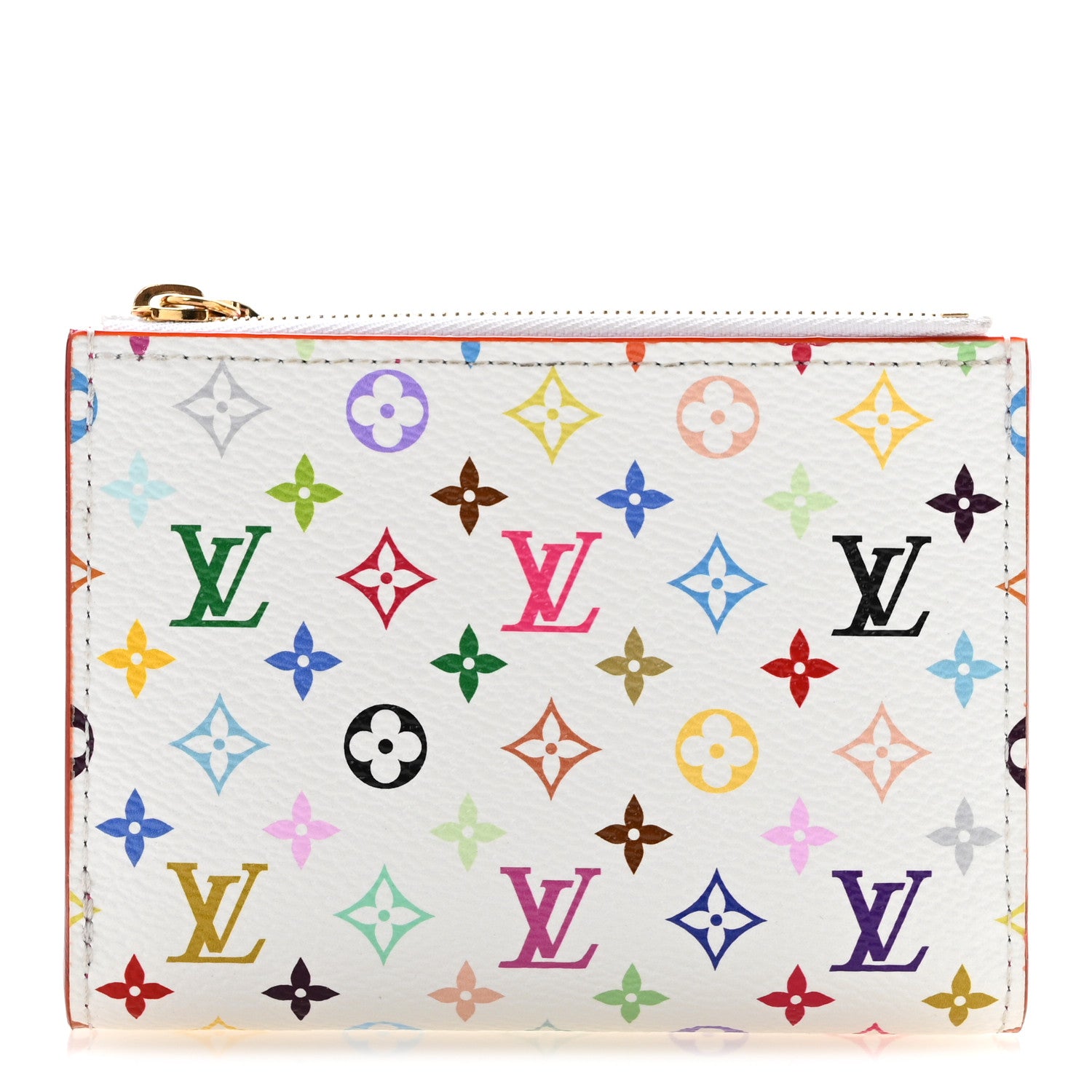 Louis Vuitton LV X TM Monogram Multicolor Lisa Wallet White